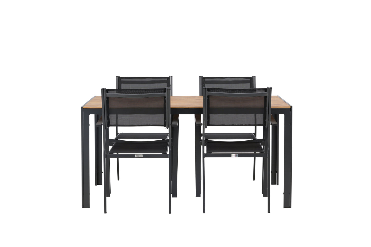 Break Matbord med Copacabana Stolarna – Bord: 74x150x90 Stol: 60,5x88x56,5
