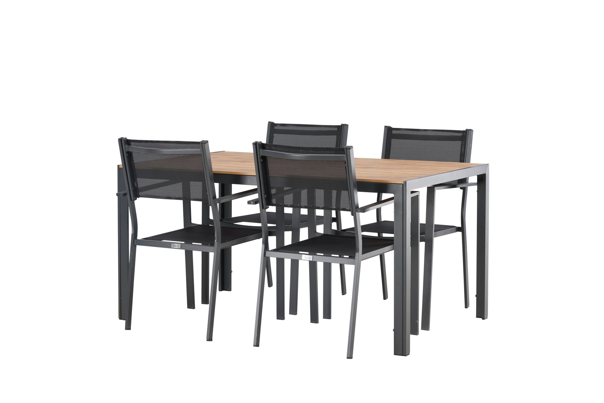 Break Matbord med Copacabana Stolarna – Bord: 74x150x90 Stol: 60,5x88x56,5