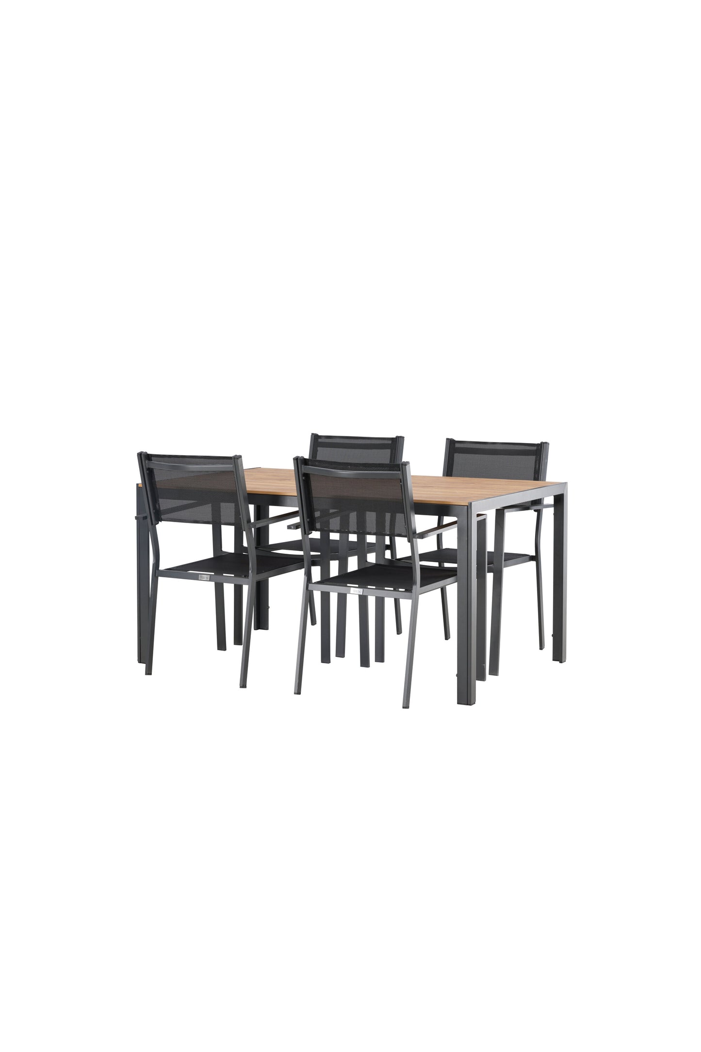 Break Matbord med Copacabana Stolarna – Bord: 74x150x90 Stol: 60,5x88x56,5