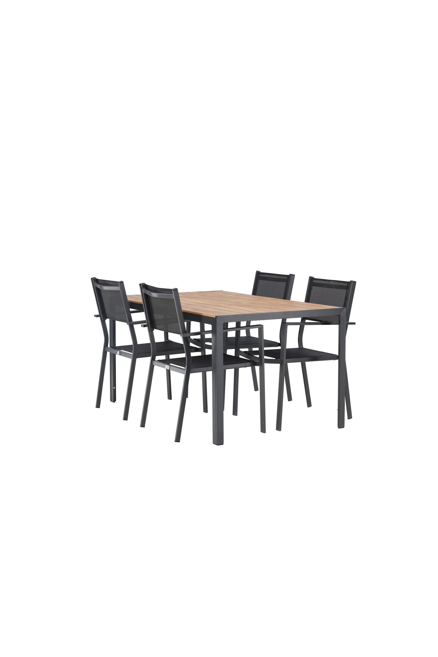 Break Matbord med Copacabana Stolarna – Bord: 74x150x90 Stol: 60,5x88x56,5