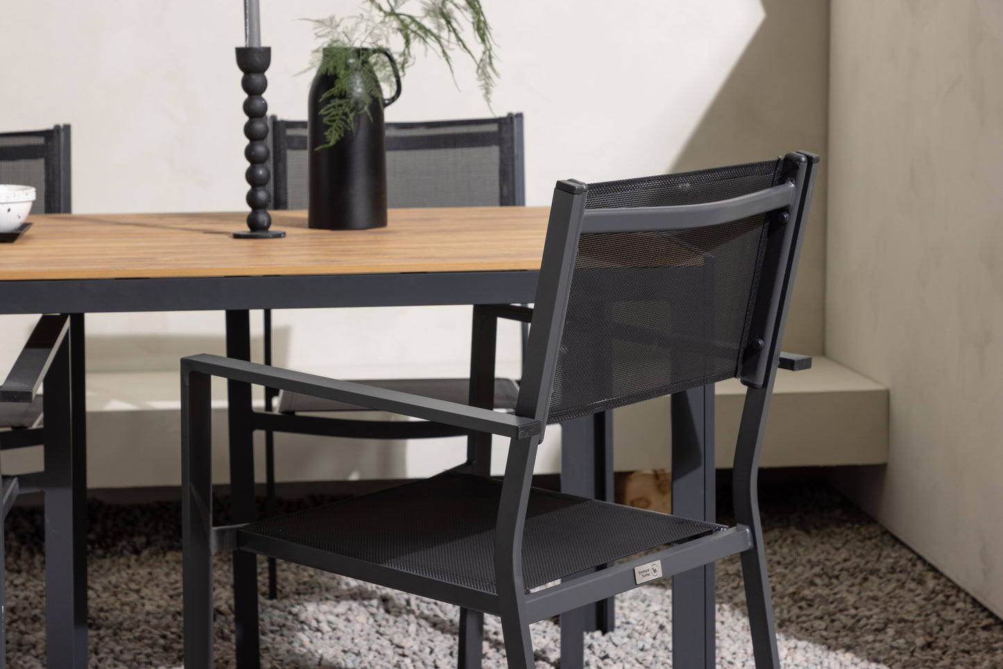 Break Matbord med Copacabana Stolarna – Bord: 74x150x90 Stol: 60,5x88x56,5