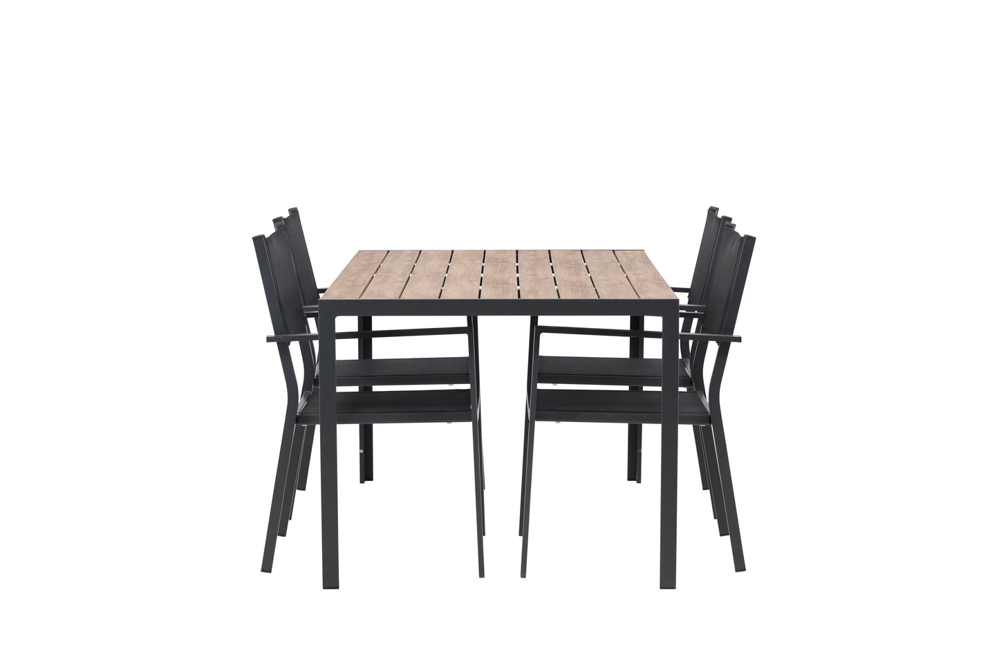 Break Matbord med Copacabana Stolarna – Bord: 74x150x90 Stol: 60,5x88x56,5