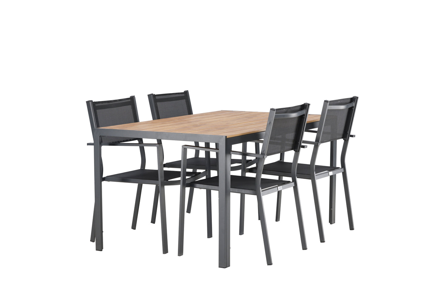 Break Matbord med Copacabana Stolarna – Bord: 74x150x90 Stol: 60,5x88x56,5