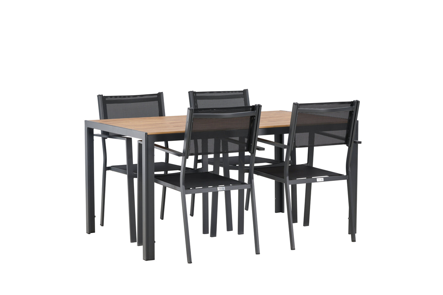 Break Matbord med Copacabana Stolarna – Bord: 74x150x90 Stol: 60,5x88x56,5