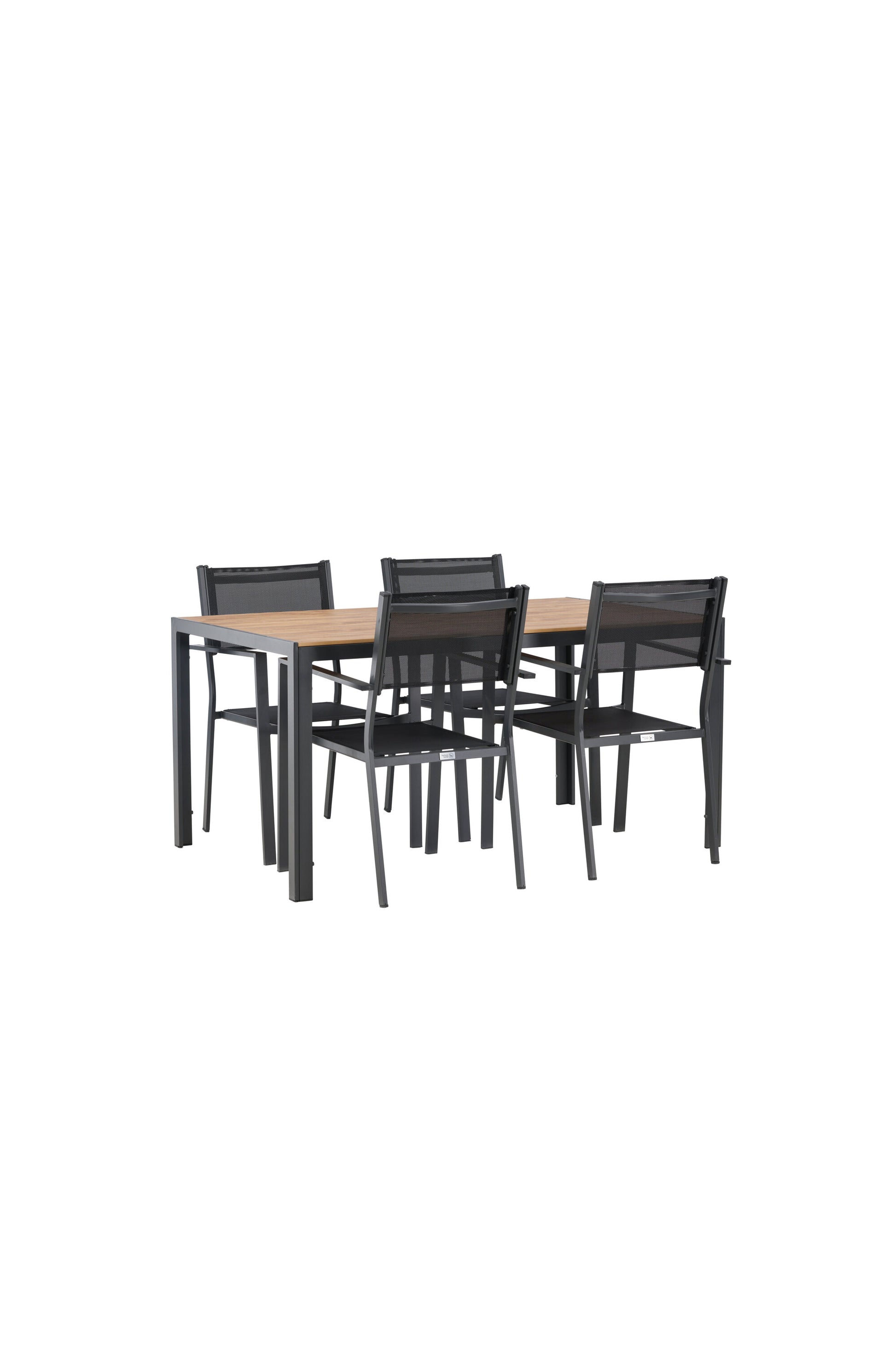 Break Matbord med Copacabana Stolarna – Bord: 74x150x90 Stol: 60,5x88x56,5