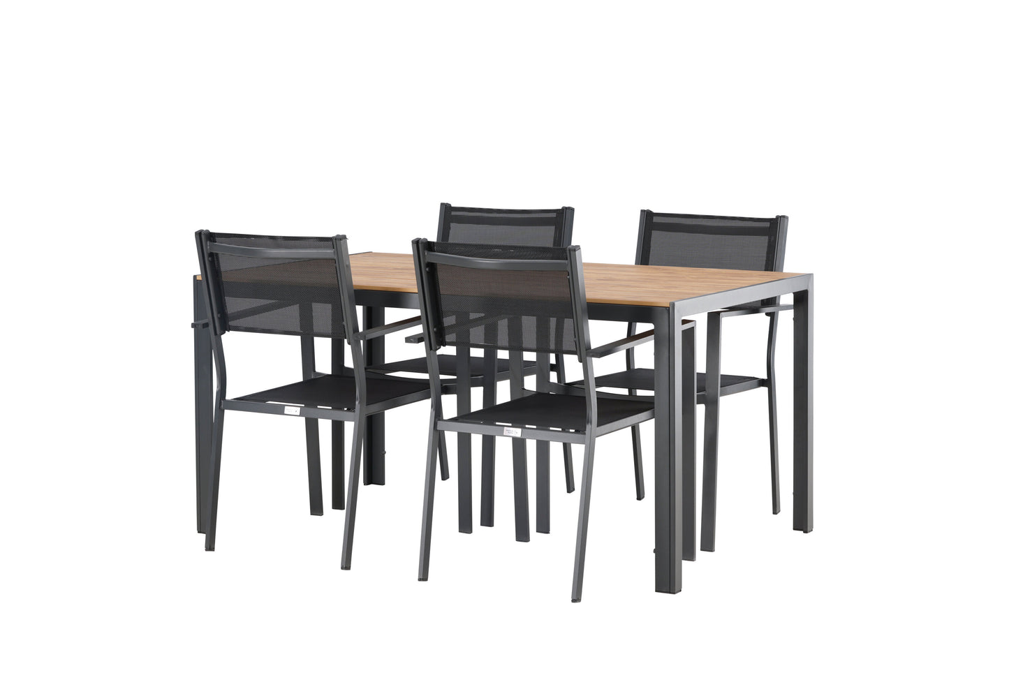 Break Matbord med Copacabana Stolarna – Bord: 74x150x90 Stol: 60,5x88x56,5