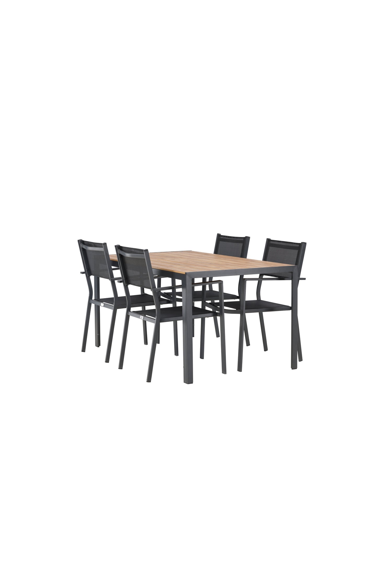 Break Matbord med Copacabana Stolarna – Bord: 74x150x90 Stol: 60,5x88x56,5