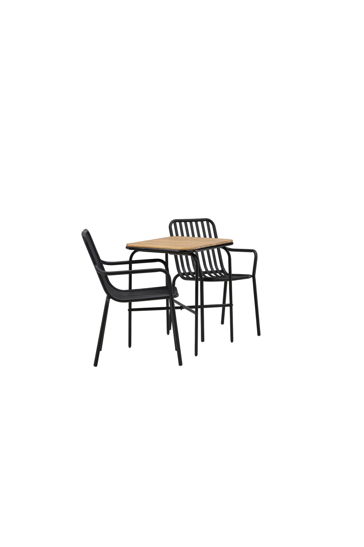 Holmbeck Rektangulär Matgrupp – Bord: 74x70x88 Stol: 64x85x57