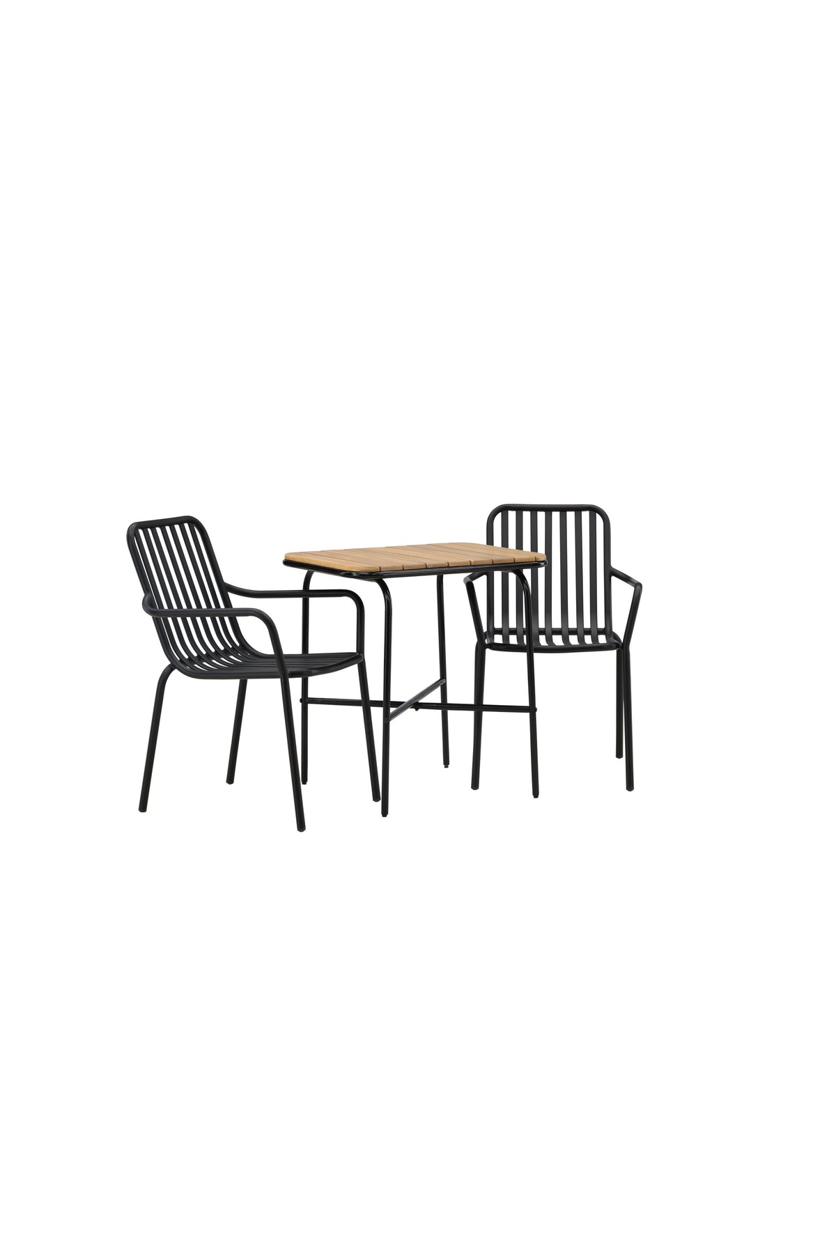 Holmbeck Rektangulär Matgrupp – Bord: 74x70x88 Stol: 64x85x57