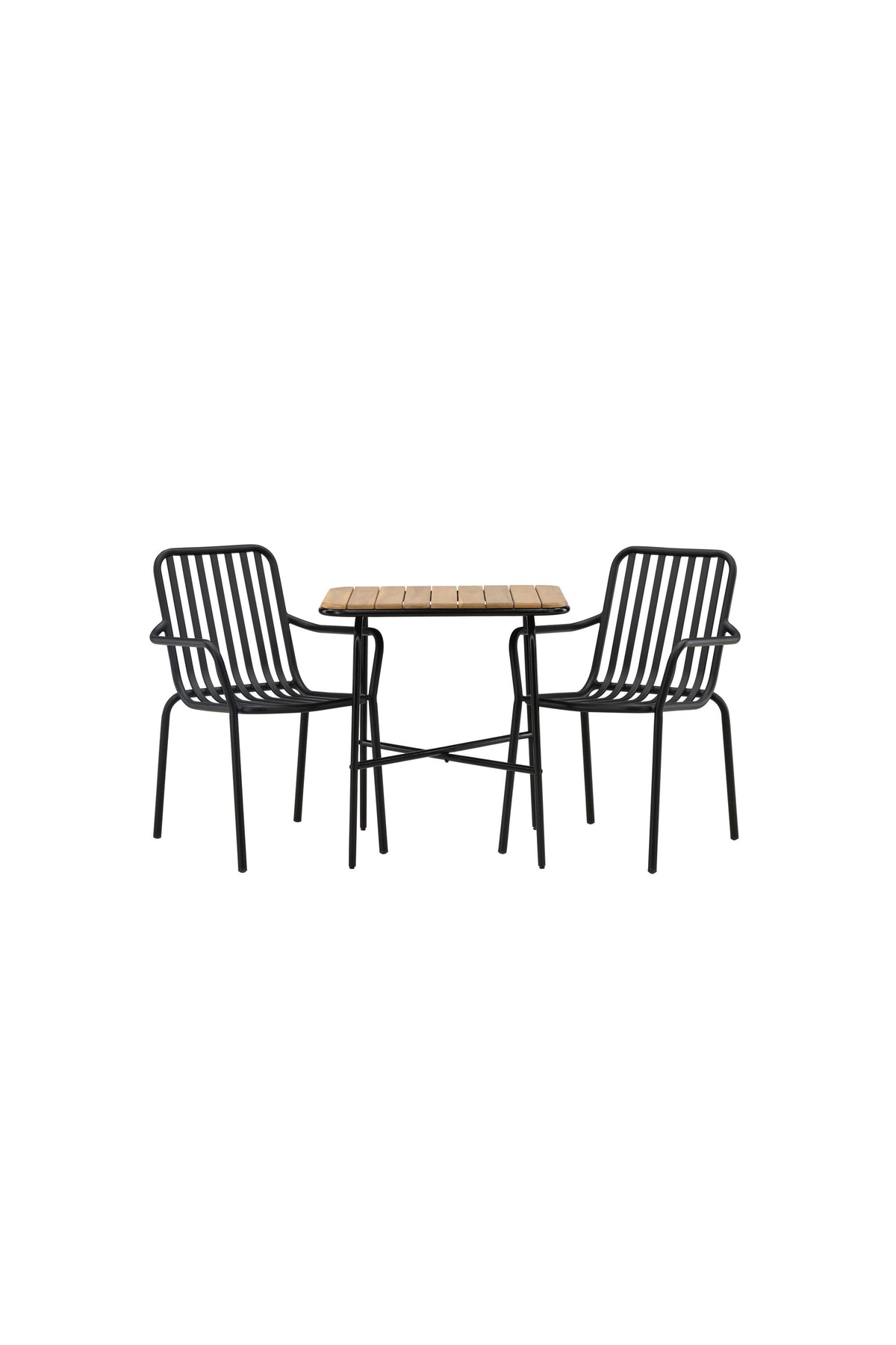 Holmbeck Rektangulär Matgrupp – Bord: 74x70x88 Stol: 64x85x57