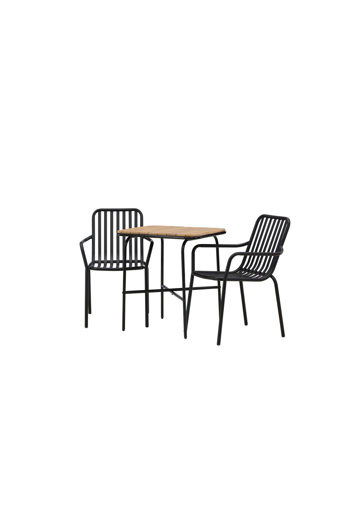 Holmbeck Rektangulär Matgrupp – Bord: 74x70x88 Stol: 64x85x57