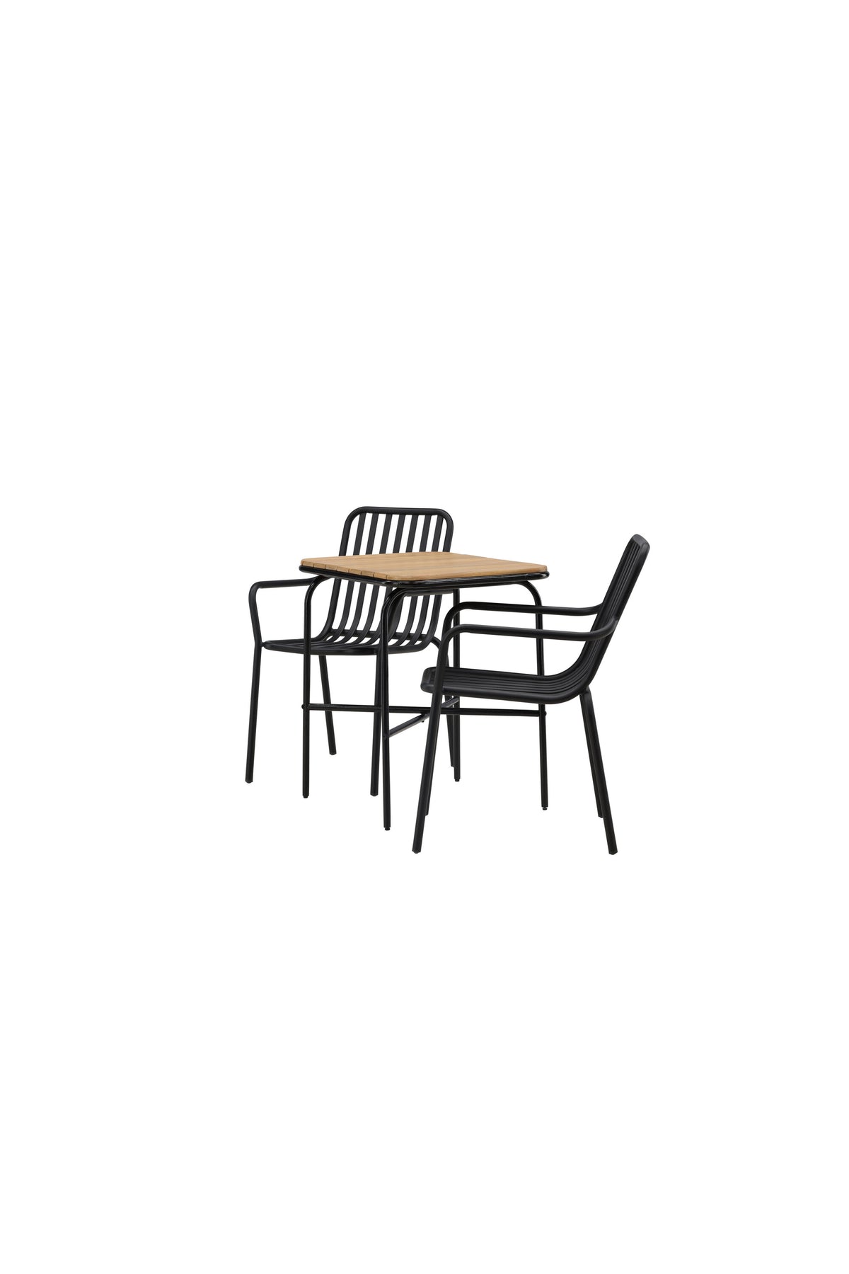 Holmbeck Rektangulär Matgrupp – Bord: 74x70x88 Stol: 64x85x57