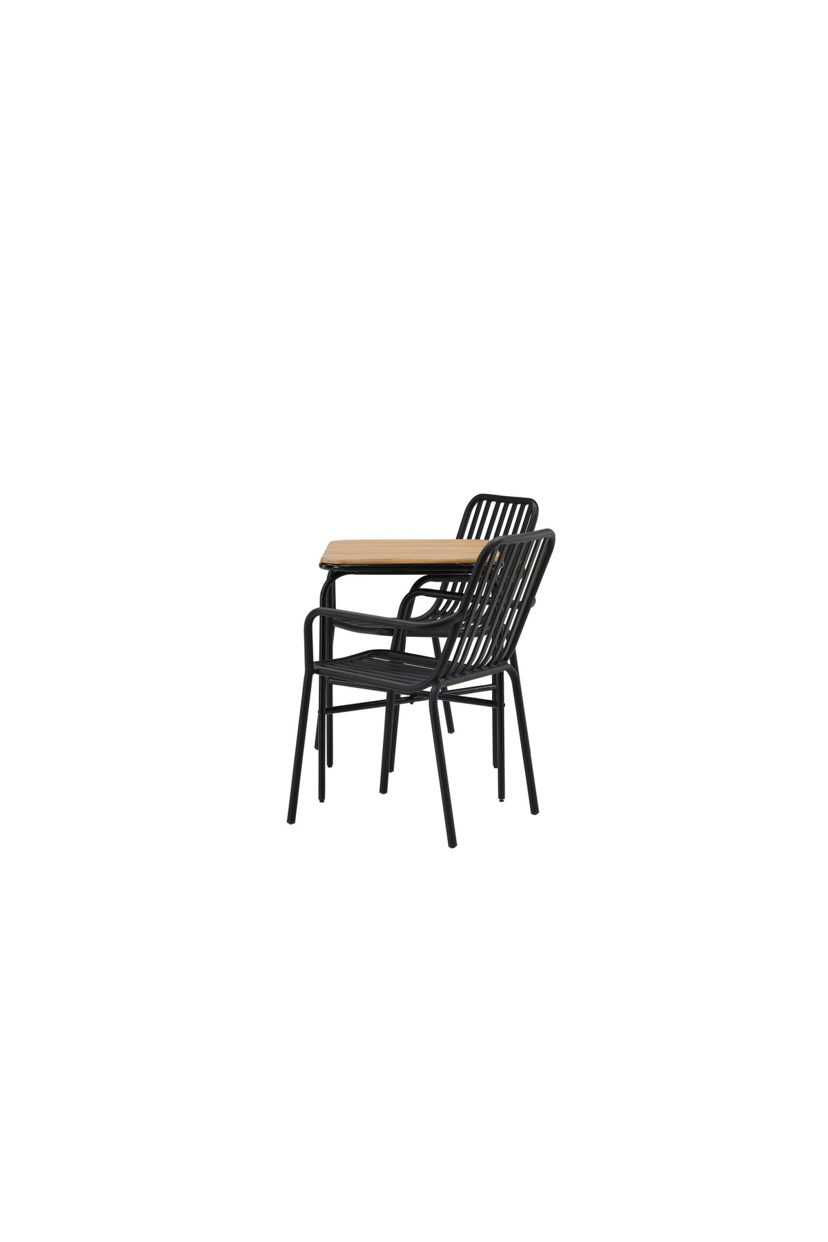 Holmbeck Rektangulär Matgrupp – Bord: 74x70x88 Stol: 64x85x57