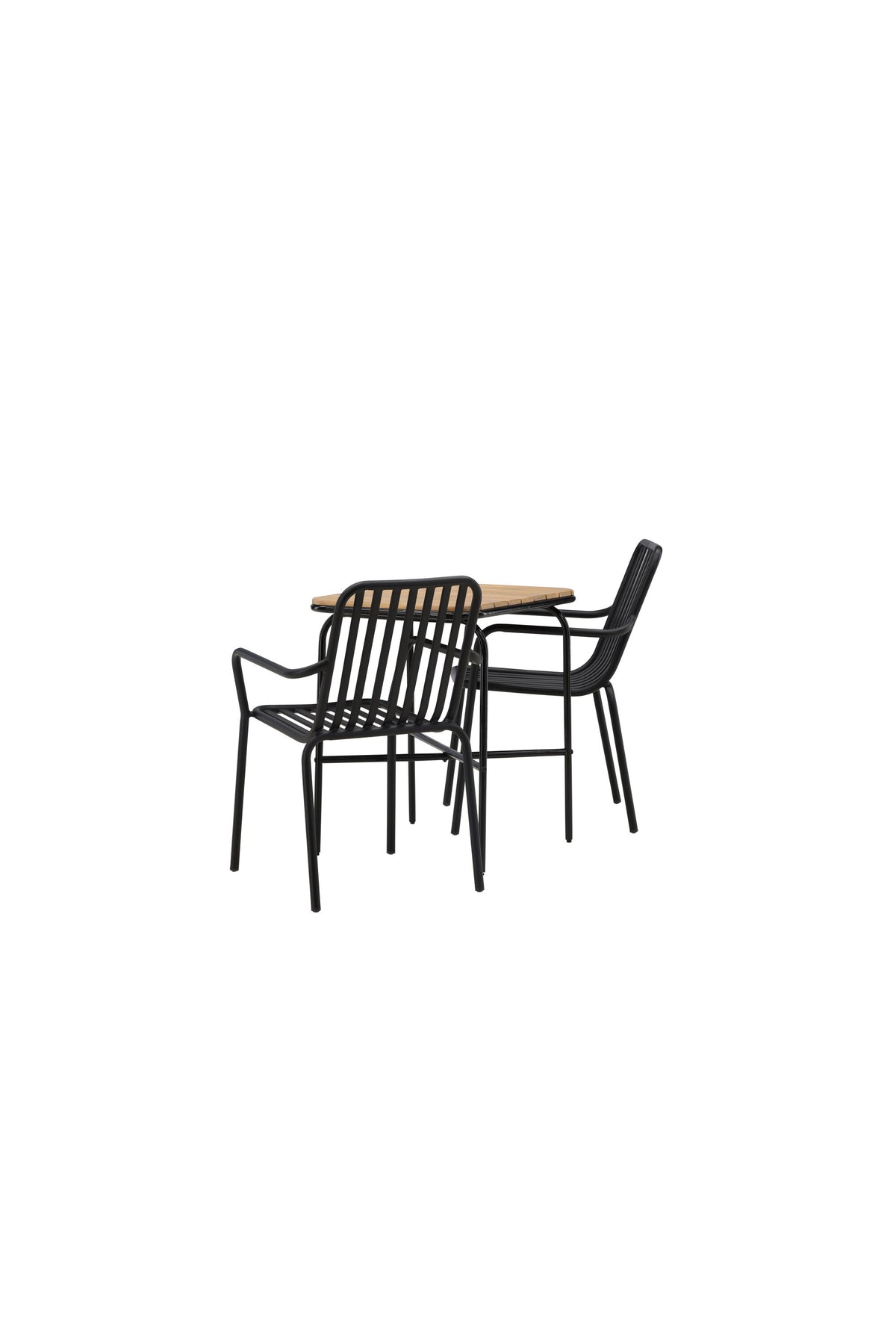 Holmbeck Rektangulär Matgrupp – Bord: 74x70x88 Stol: 64x85x57