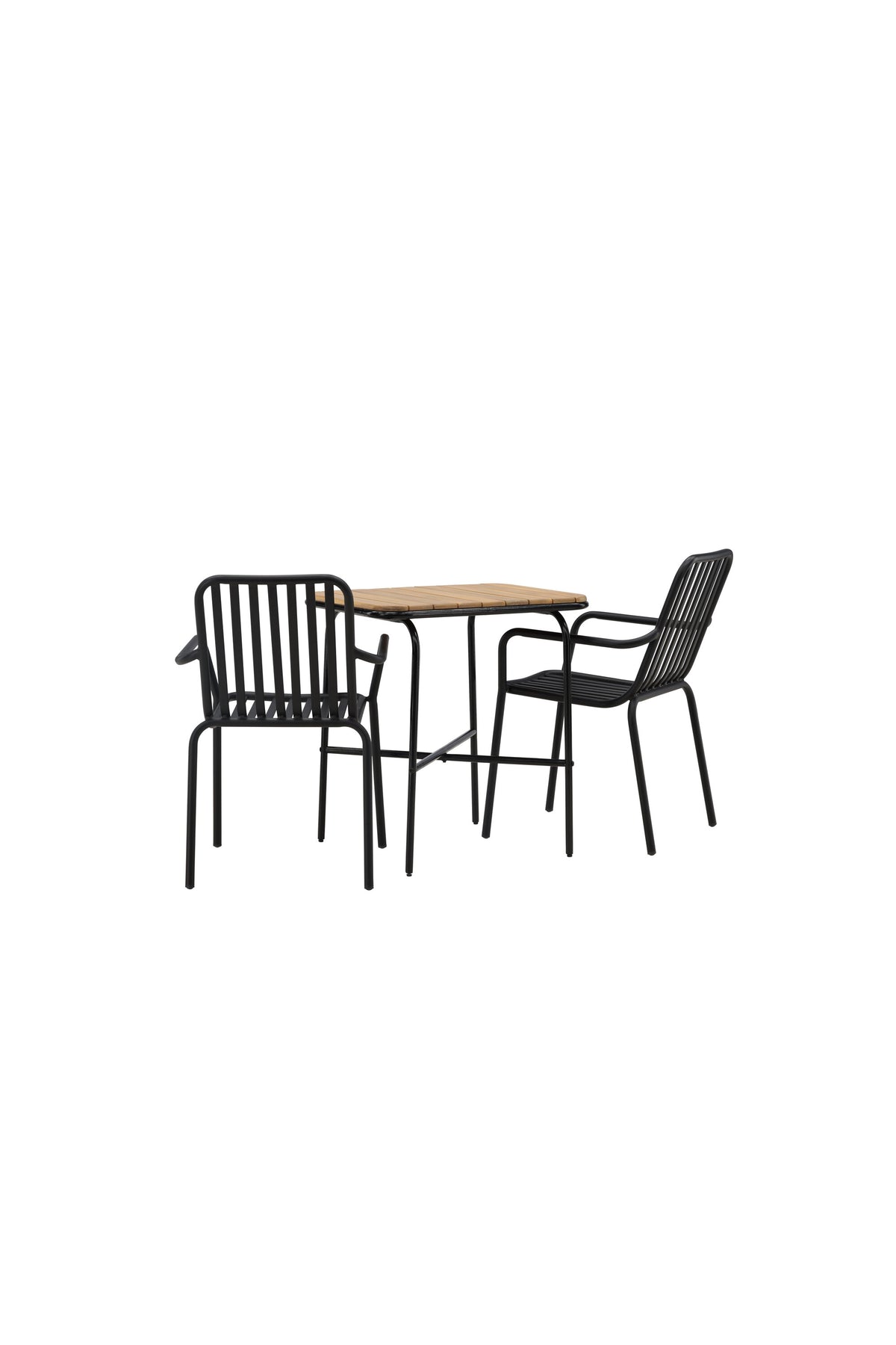 Holmbeck Rektangulär Matgrupp – Bord: 74x70x88 Stol: 64x85x57
