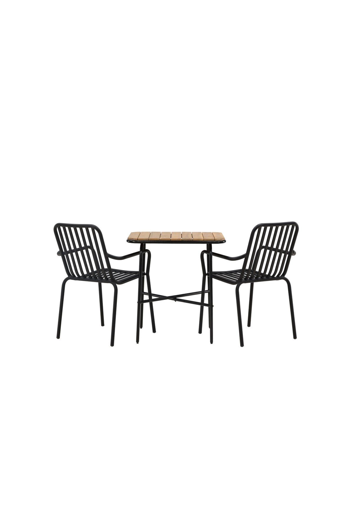 Holmbeck Rektangulär Matgrupp – Bord: 74x70x88 Stol: 64x85x57