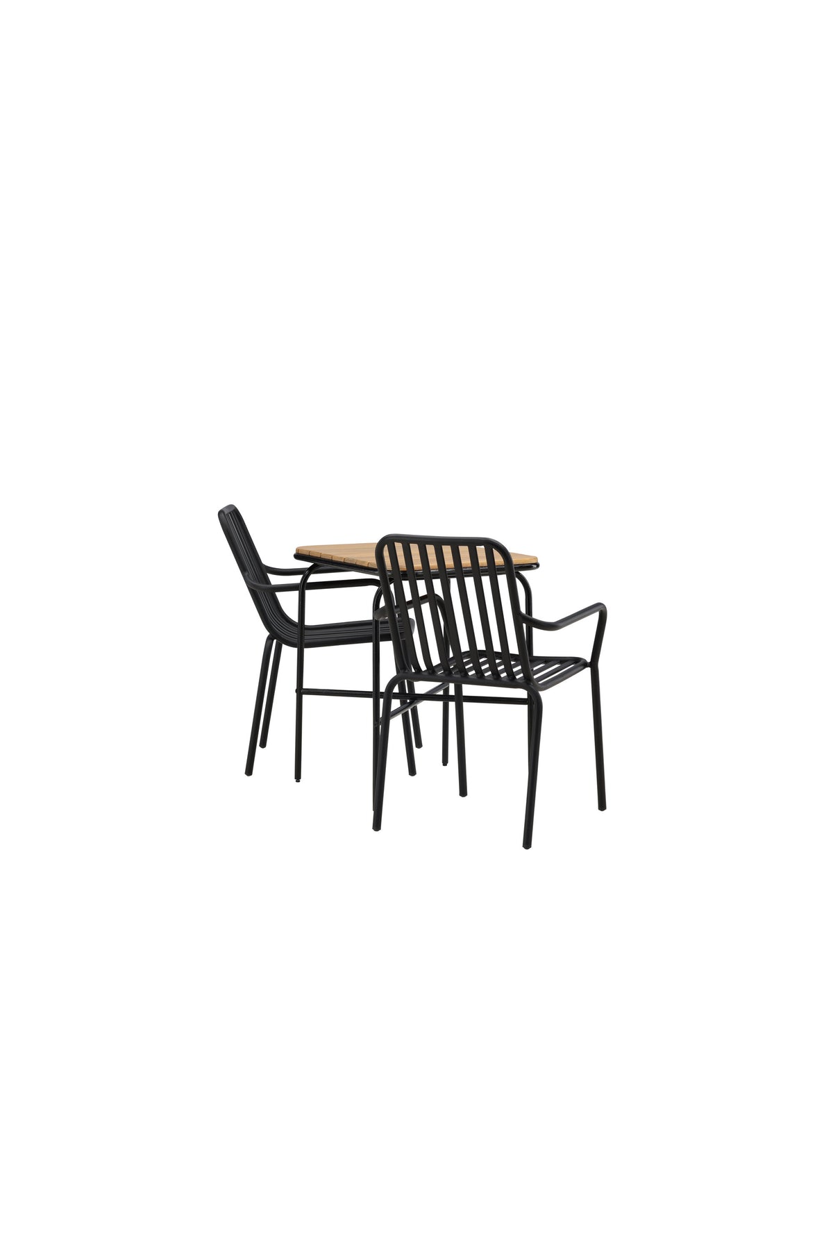 Holmbeck Rektangulär Matgrupp – Bord: 74x70x88 Stol: 64x85x57