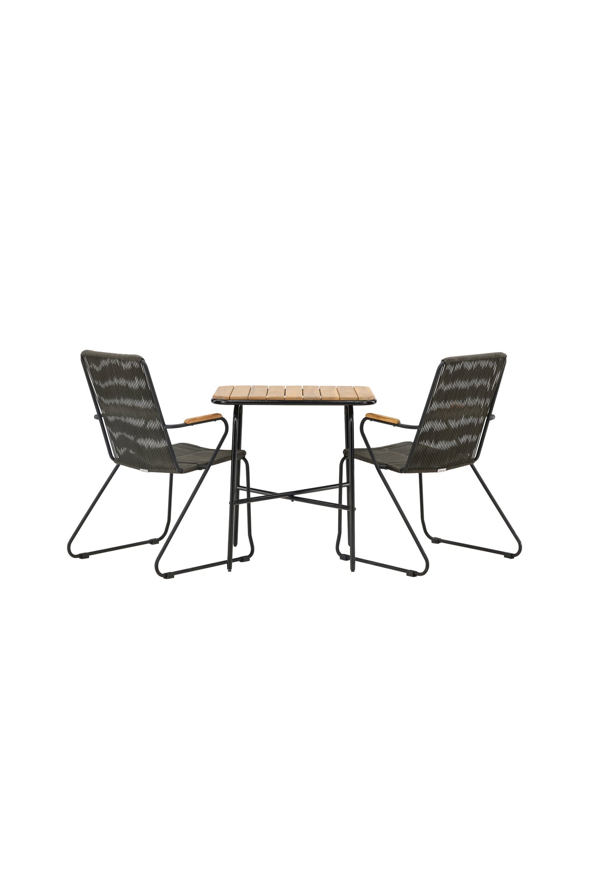 Holmbeck Rektangulär Matgrupp – Bord: 74x70x88 Stol: 63x93x60