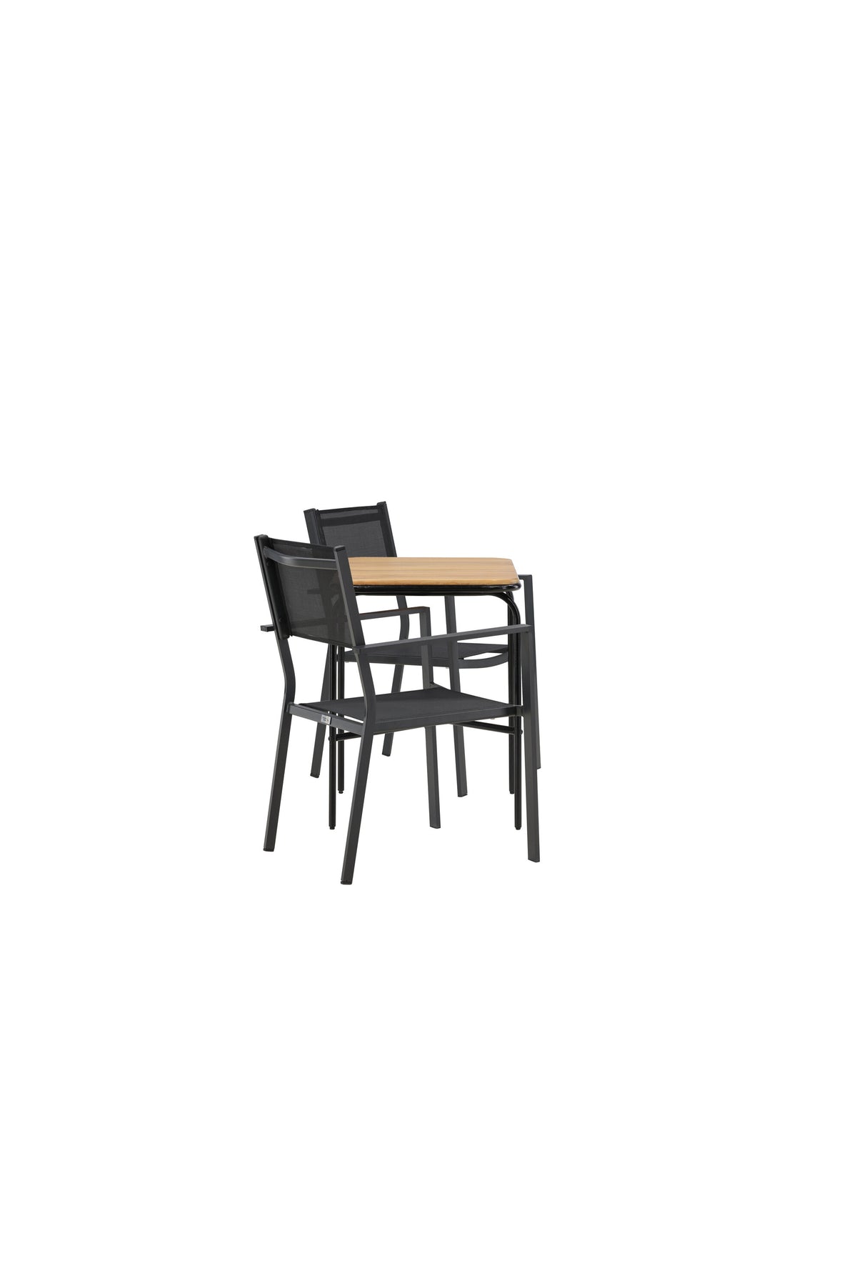 Holmbeck Rektangulär Matgrupp – Bord: 74x70x88 Stol: 60,5x88x56,5