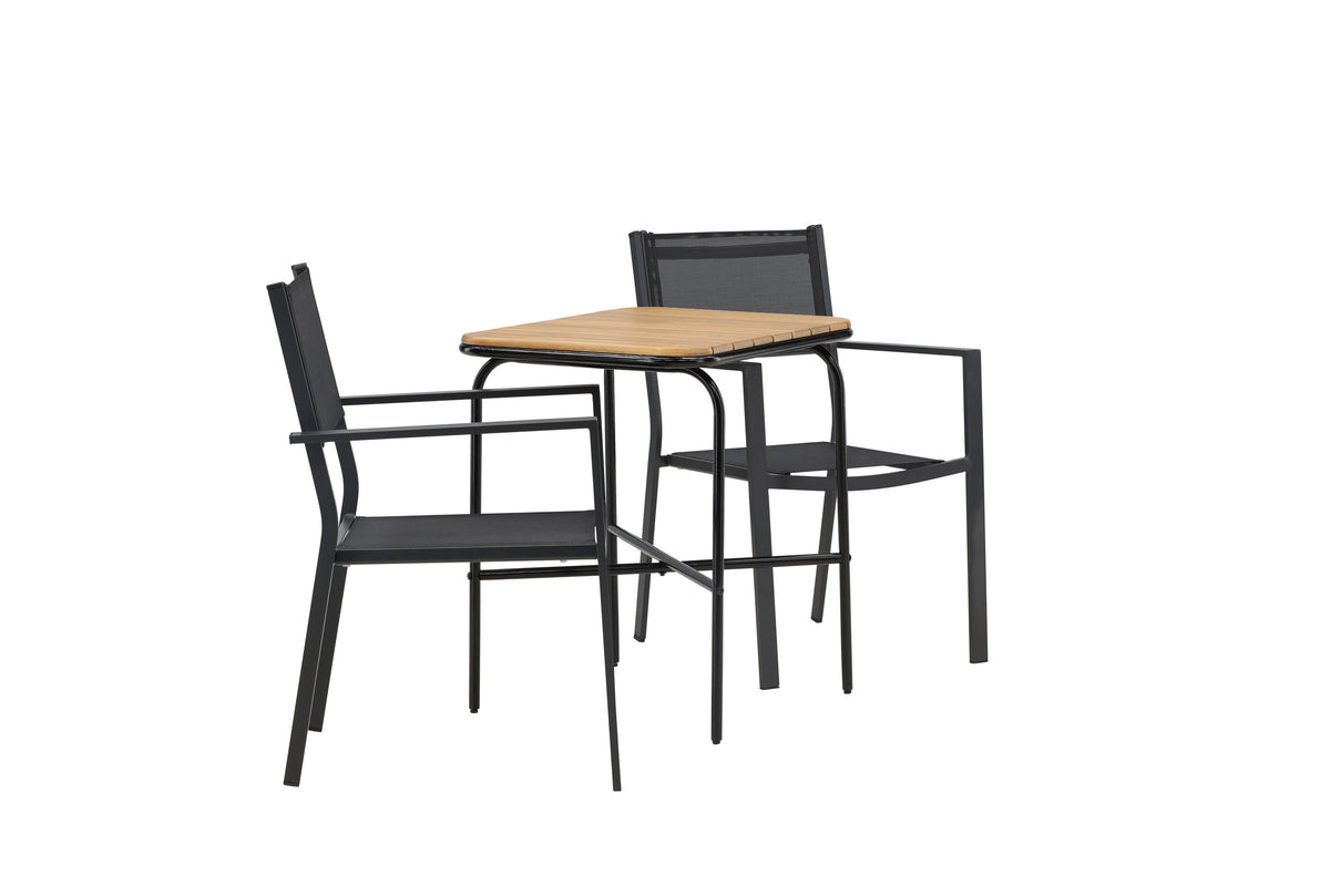 Holmbeck Rektangulär Matgrupp – Bord: 74x70x88 Stol: 60,5x88x56,5