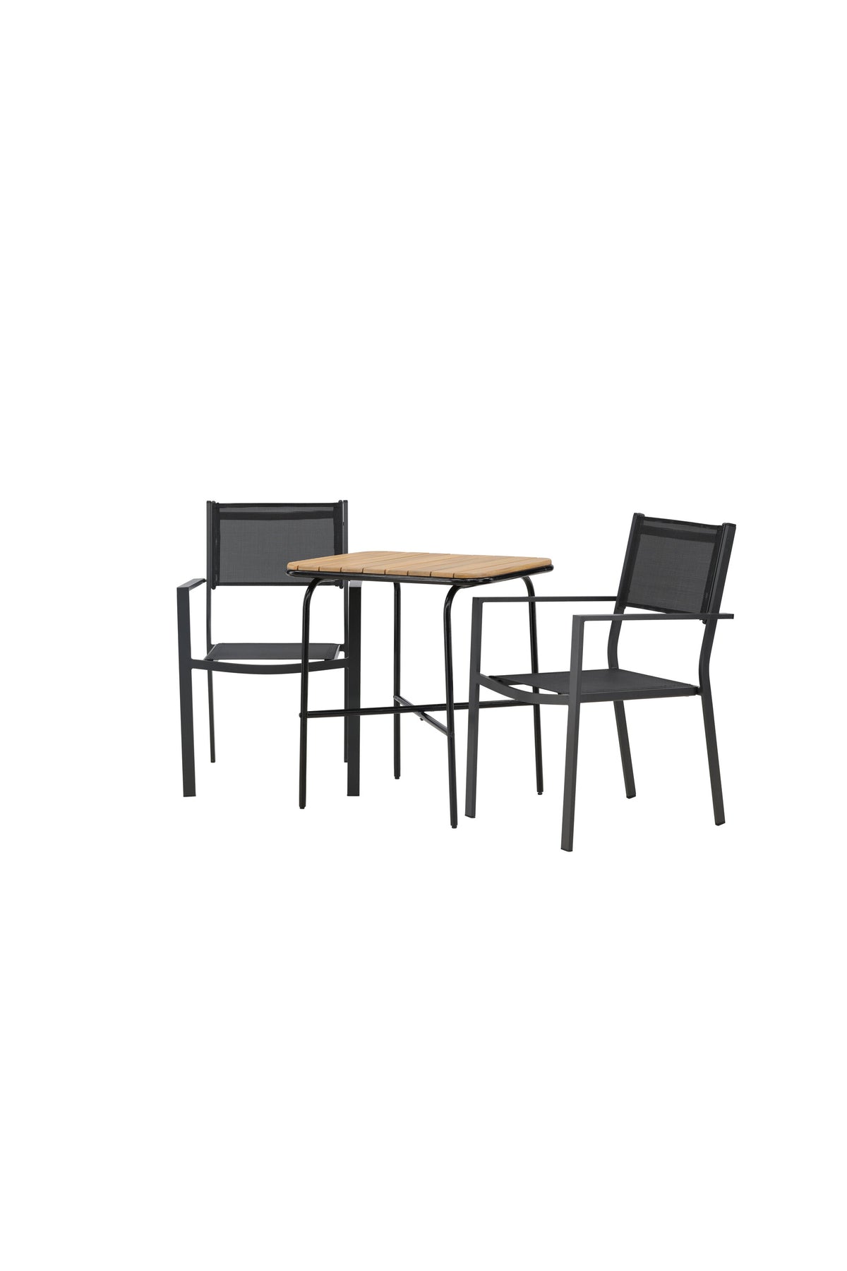Holmbeck Rektangulär Matgrupp – Bord: 74x70x88 Stol: 60,5x88x56,5