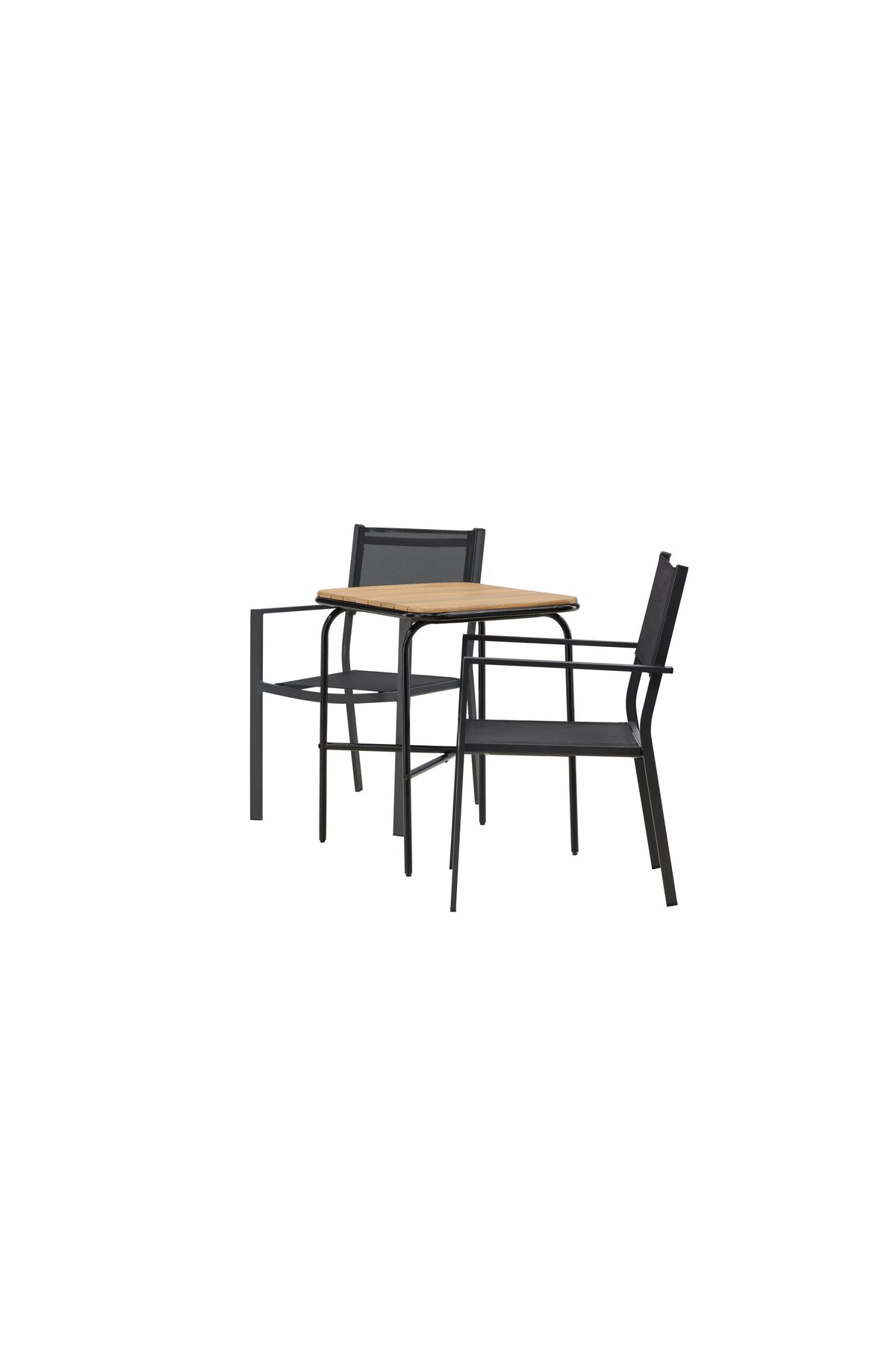 Holmbeck Rektangulär Matgrupp – Bord: 74x70x88 Stol: 60,5x88x56,5