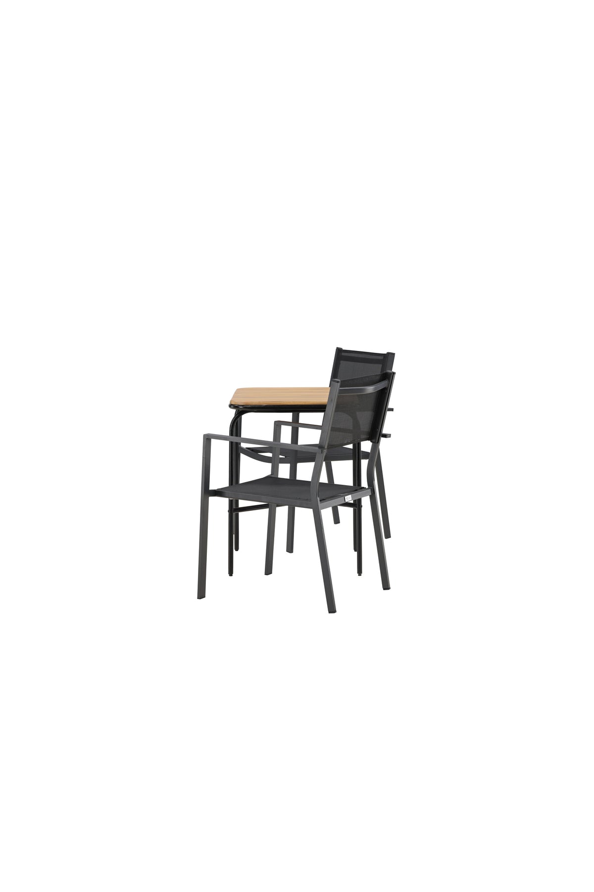 Holmbeck Rektangulär Matgrupp – Bord: 74x70x88 Stol: 60,5x88x56,5