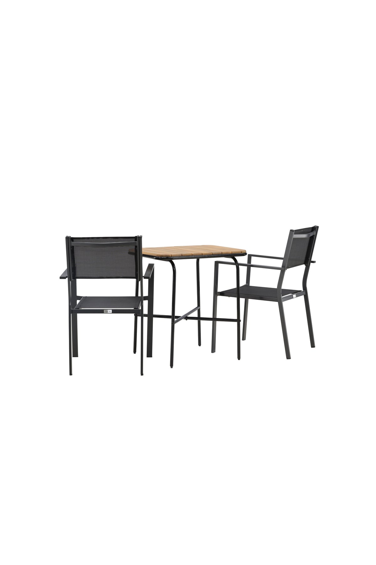 Holmbeck Rektangulär Matgrupp – Bord: 74x70x88 Stol: 60,5x88x56,5