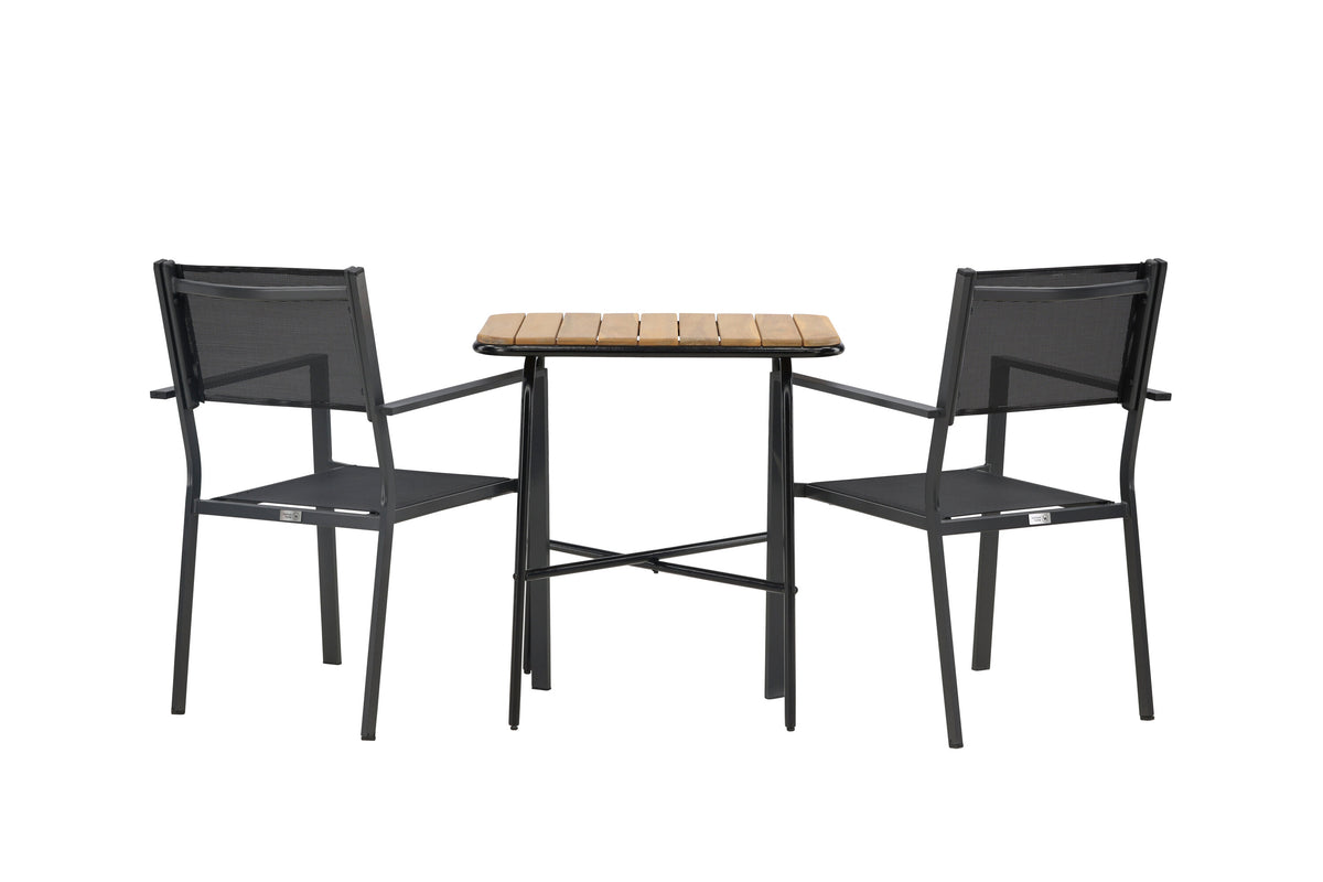 Holmbeck Rektangulär Matgrupp – Bord: 74x70x88 Stol: 60,5x88x56,5
