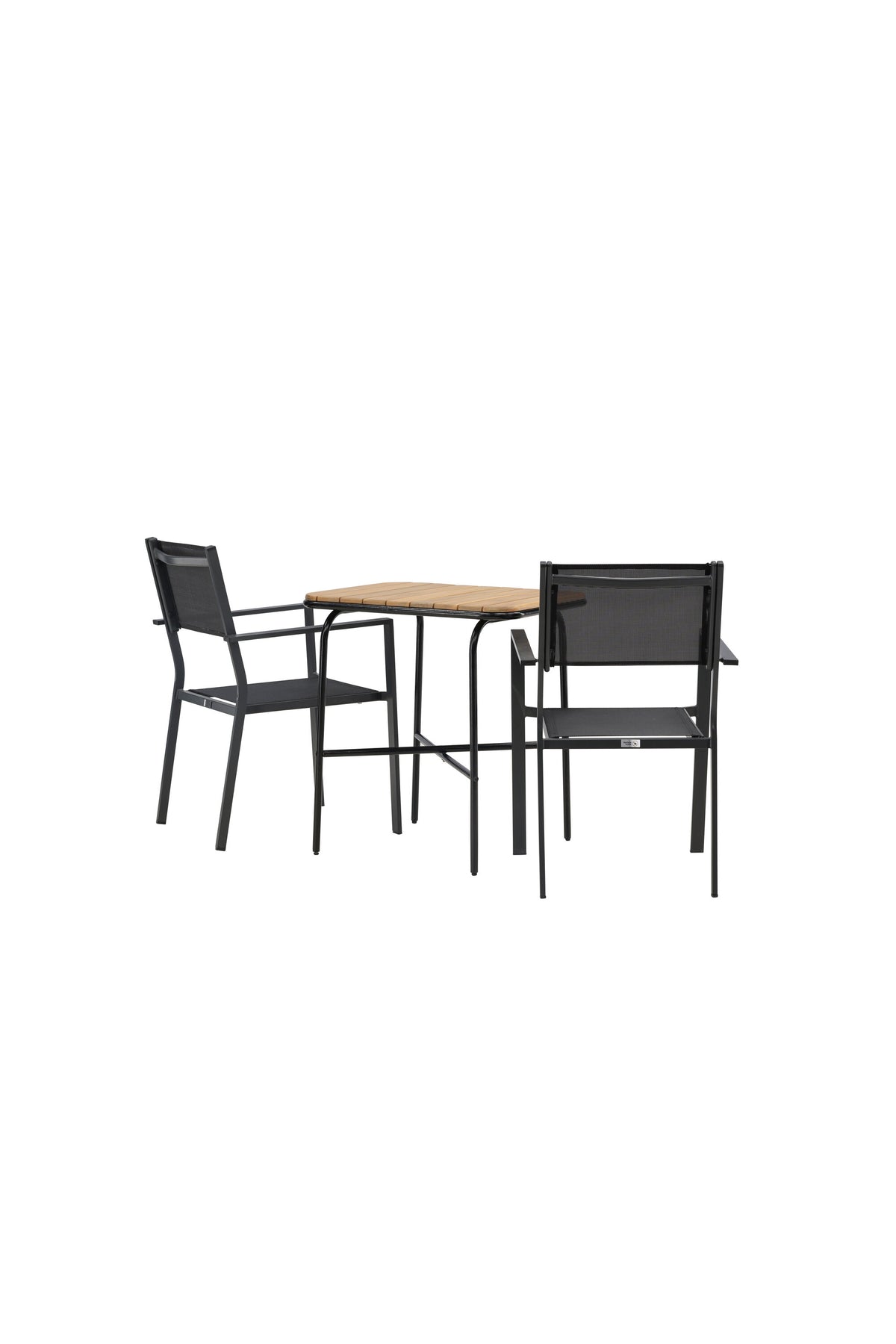 Holmbeck Rektangulär Matgrupp – Bord: 74x70x88 Stol: 60,5x88x56,5