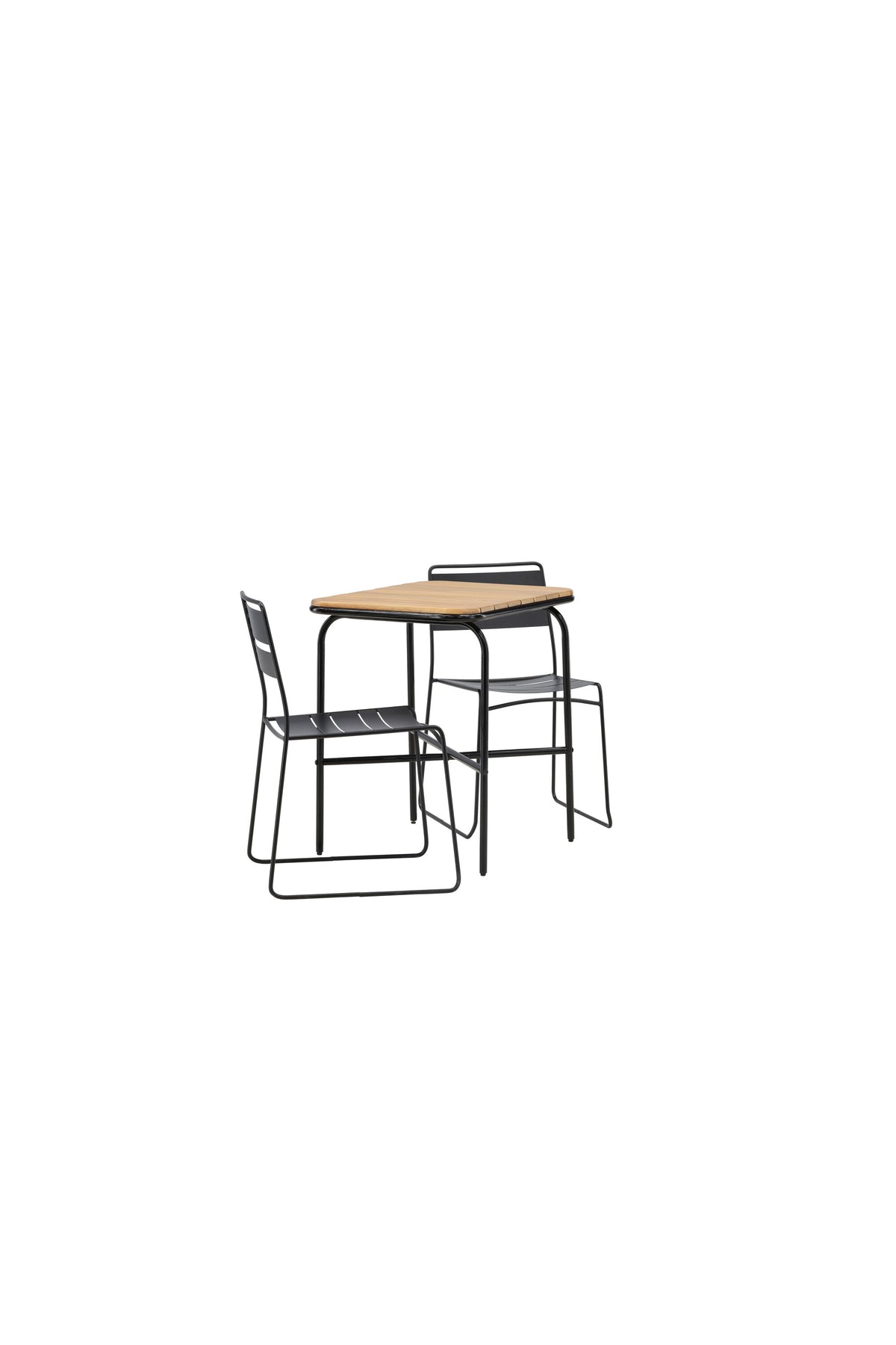 Holmbeck Rektangulär Matgrupp – Bord: 74x70x88 Stol: 54,5x78x47