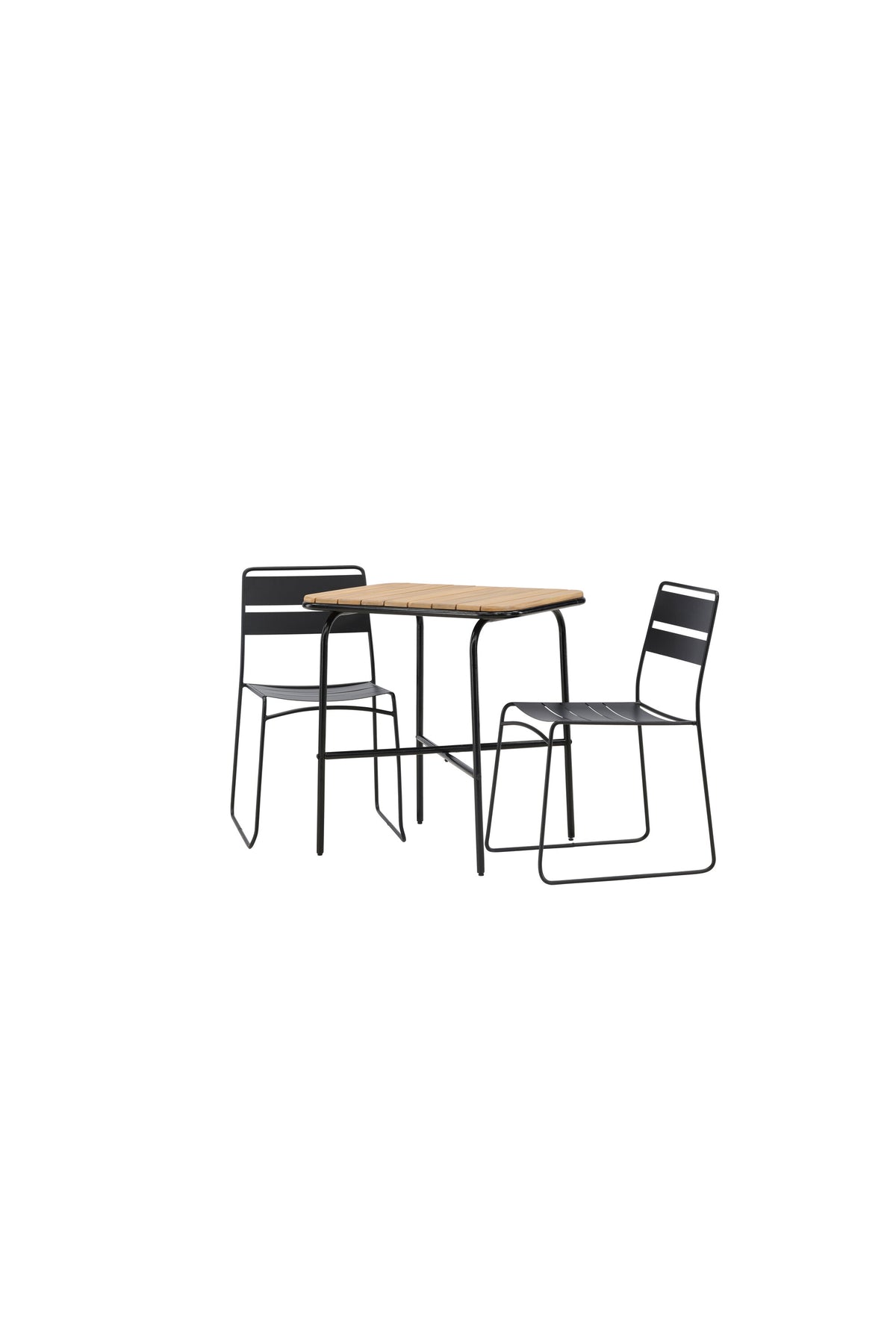 Holmbeck Rektangulär Matgrupp – Bord: 74x70x88 Stol: 54,5x78x47