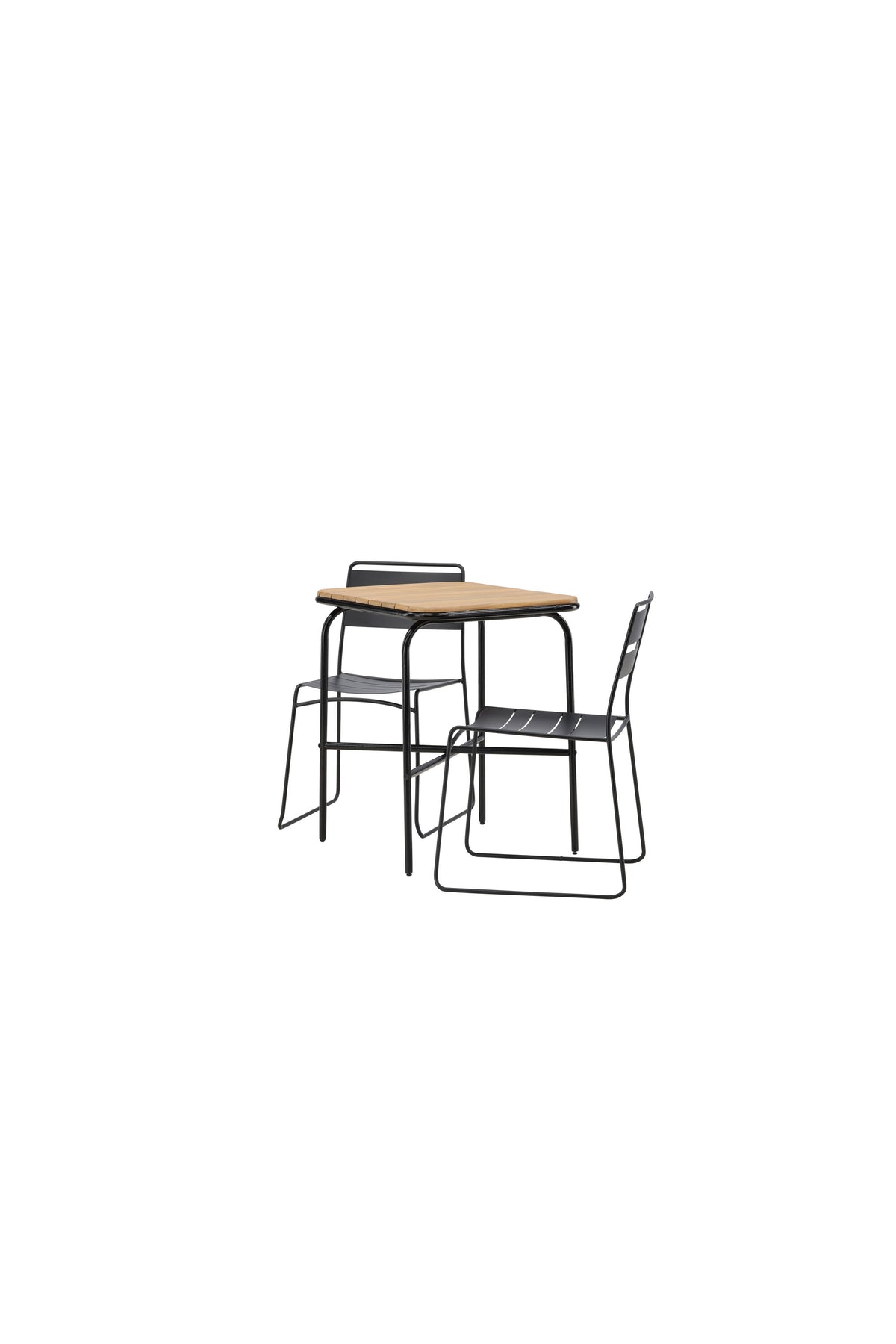 Holmbeck Rektangulär Matgrupp – Bord: 74x70x88 Stol: 54,5x78x47