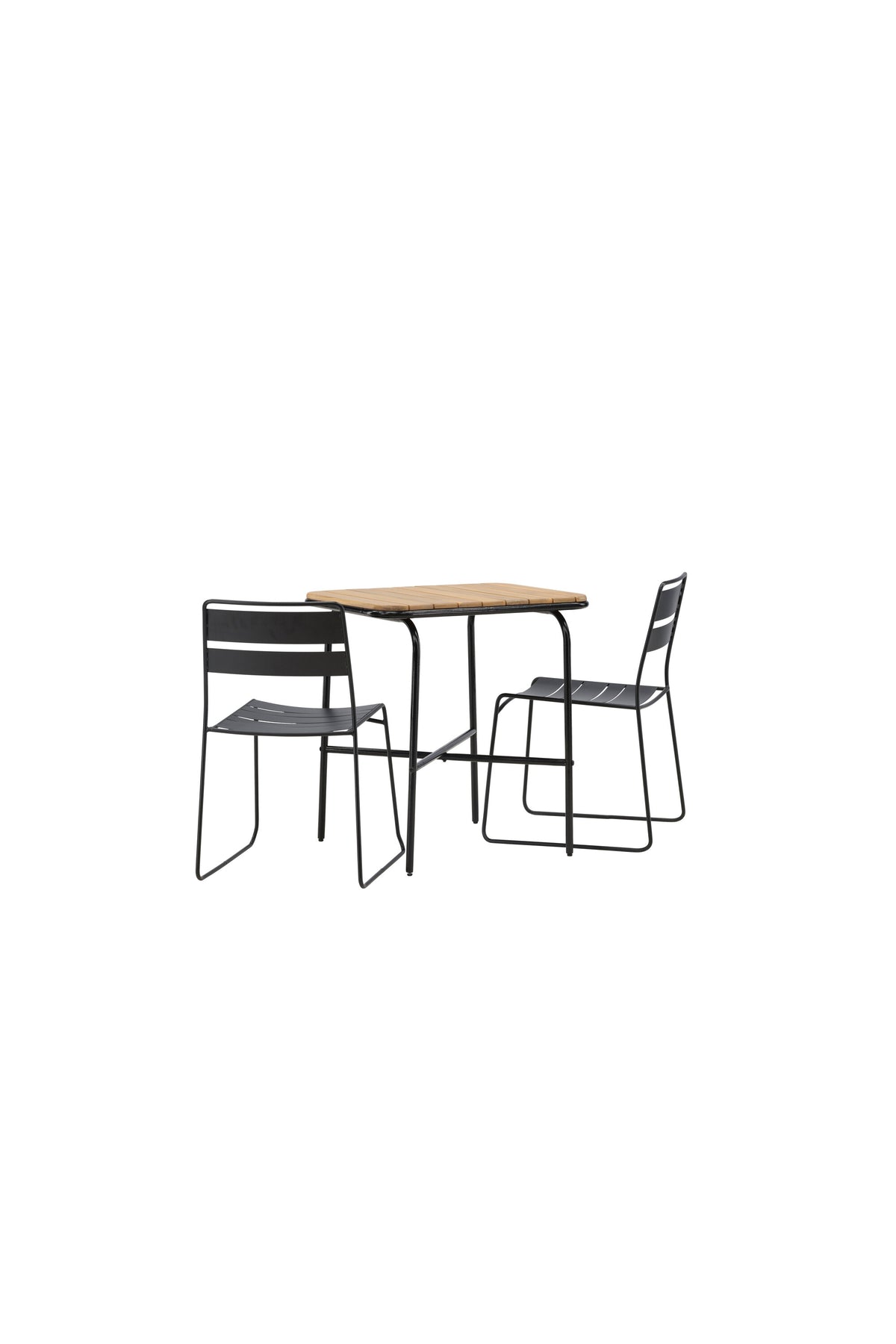 Holmbeck Rektangulär Matgrupp – Bord: 74x70x88 Stol: 54,5x78x47