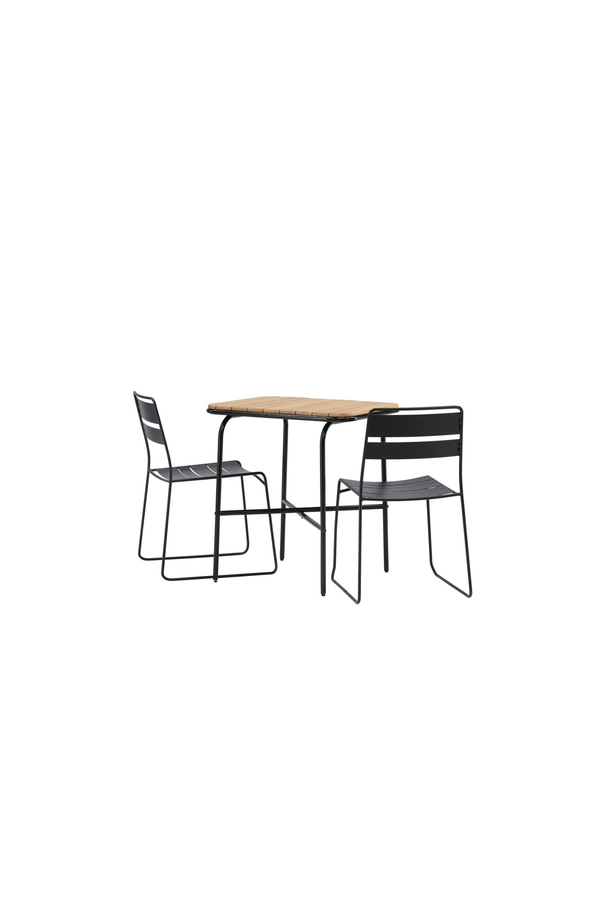 Holmbeck Rektangulär Matgrupp – Bord: 74x70x88 Stol: 54,5x78x47