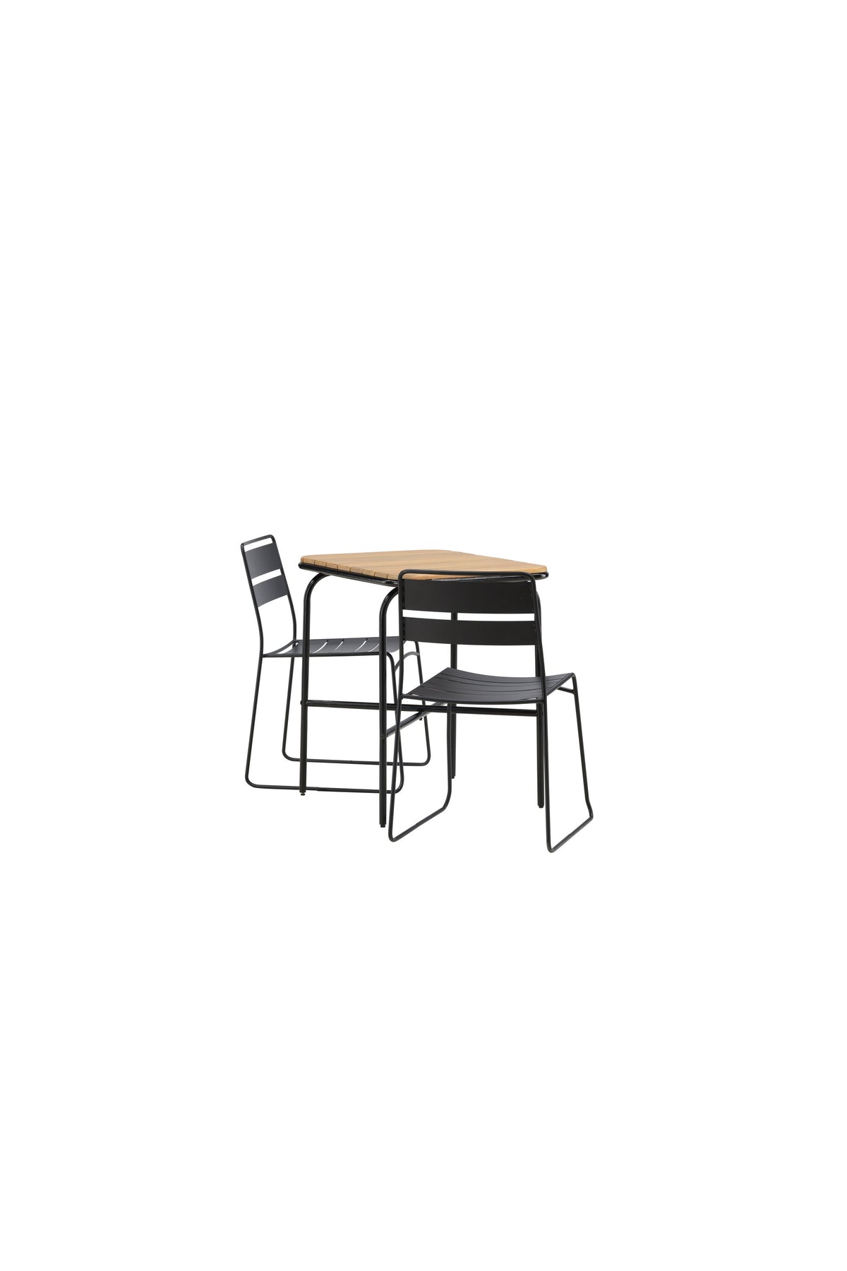 Holmbeck Rektangulär Matgrupp – Bord: 74x70x88 Stol: 54,5x78x47