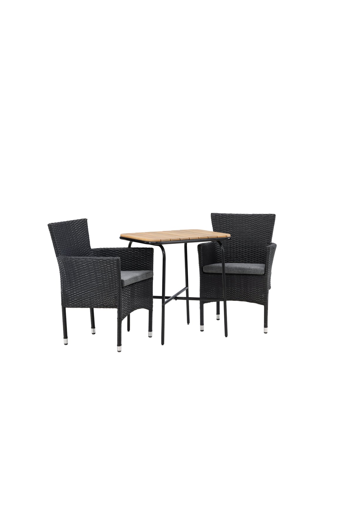 Holmbeck Rektangulär Matgrupp – Bord: 74x70x88 Stol: 60x86,5x58