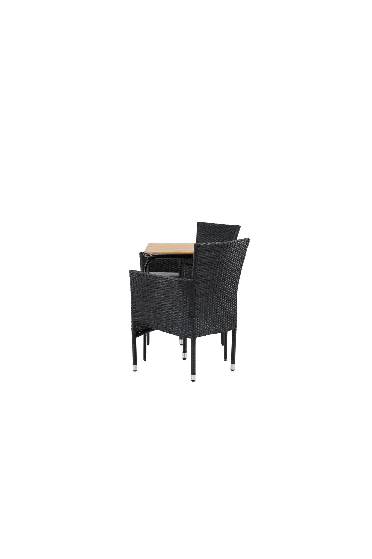 Holmbeck Rektangulär Matgrupp – Bord: 74x70x88 Stol: 60x86,5x58