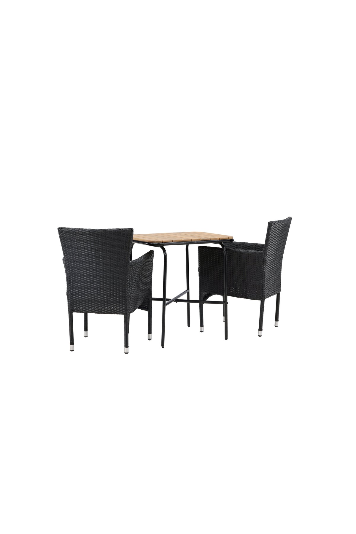 Holmbeck Rektangulär Matgrupp – Bord: 74x70x88 Stol: 60x86,5x58