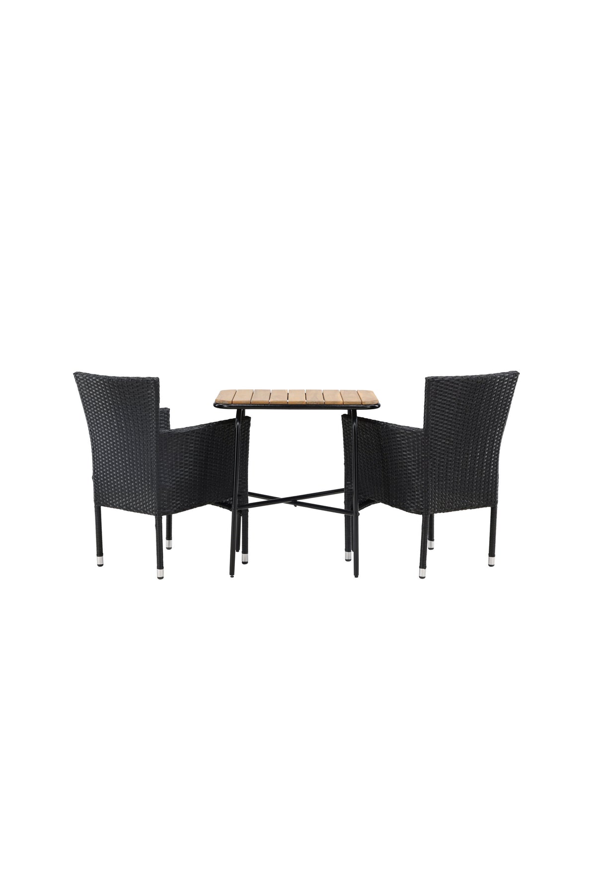 Holmbeck Rektangulär Matgrupp – Bord: 74x70x88 Stol: 60x86,5x58