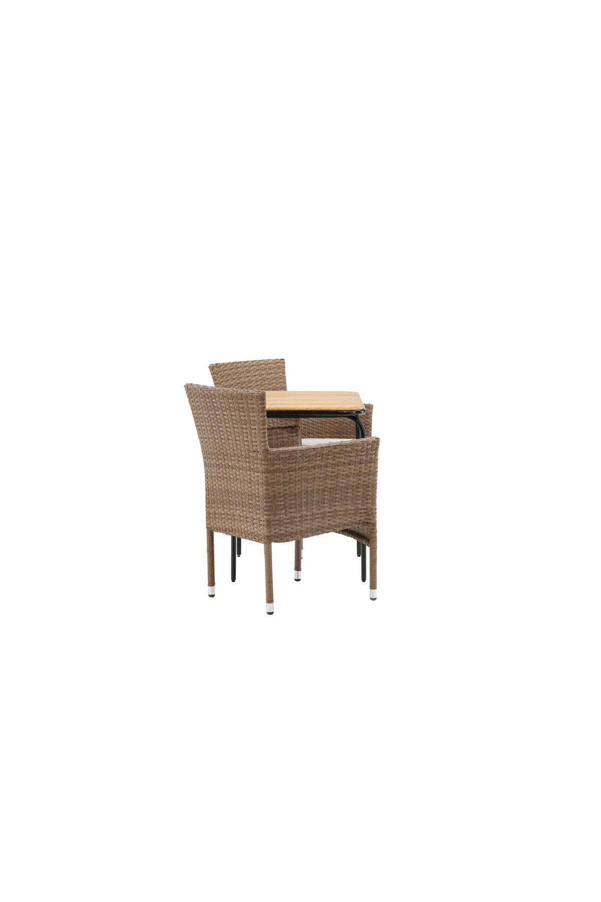 Holmbeck Rektangulär Matgrupp – Bord: 74x70x88 Stol: 60x86,5x58