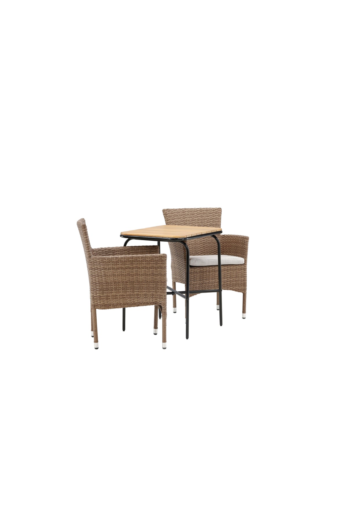 Holmbeck Rektangulär Matgrupp – Bord: 74x70x88 Stol: 60x86,5x58