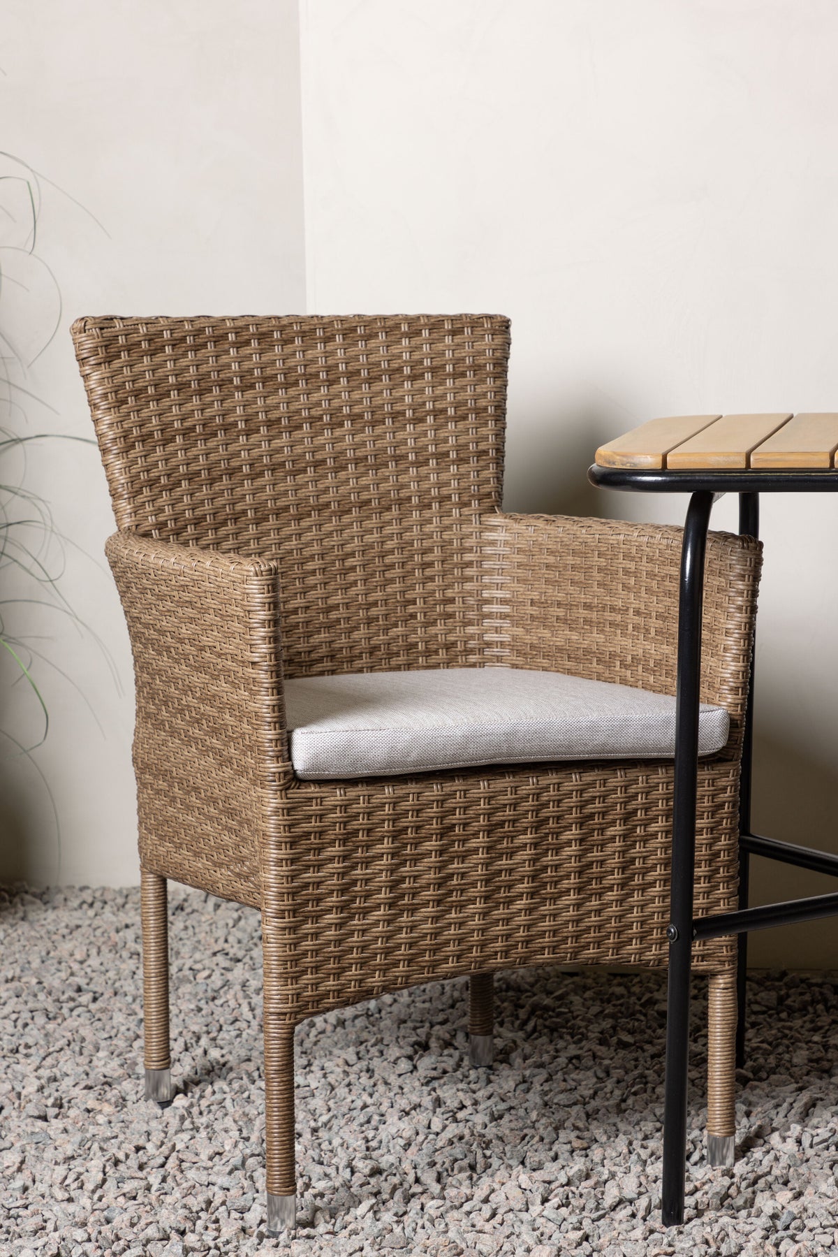 Holmbeck Rektangulär Matgrupp – Bord: 74x70x88 Stol: 60x86,5x58