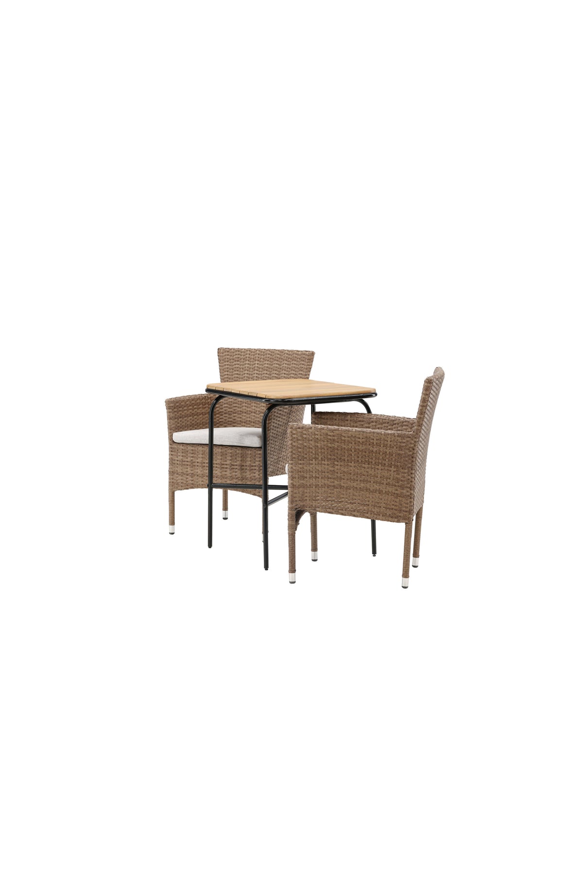 Holmbeck Rektangulär Matgrupp – Bord: 74x70x88 Stol: 60x86,5x58
