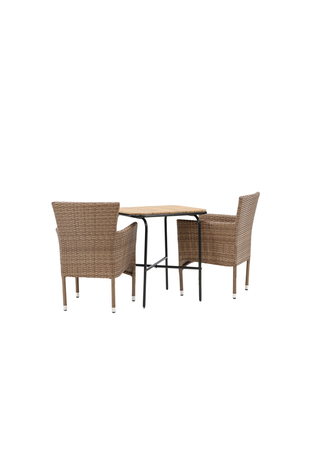 Holmbeck Rektangulär Matgrupp – Bord: 74x70x88 Stol: 60x86,5x58