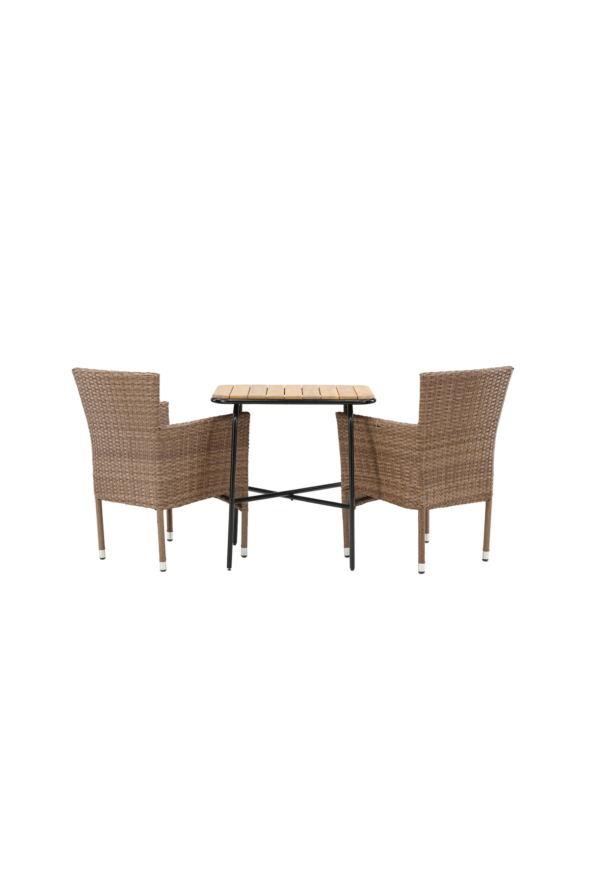 Holmbeck Rektangulär Matgrupp – Bord: 74x70x88 Stol: 60x86,5x58