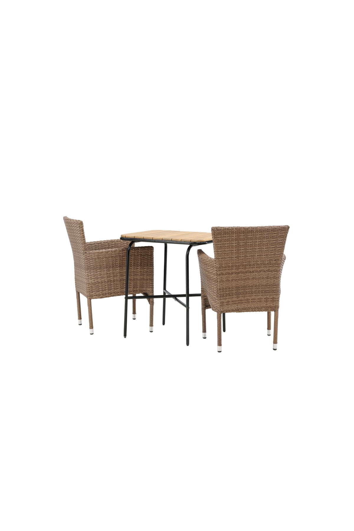Holmbeck Rektangulär Matgrupp – Bord: 74x70x88 Stol: 60x86,5x58