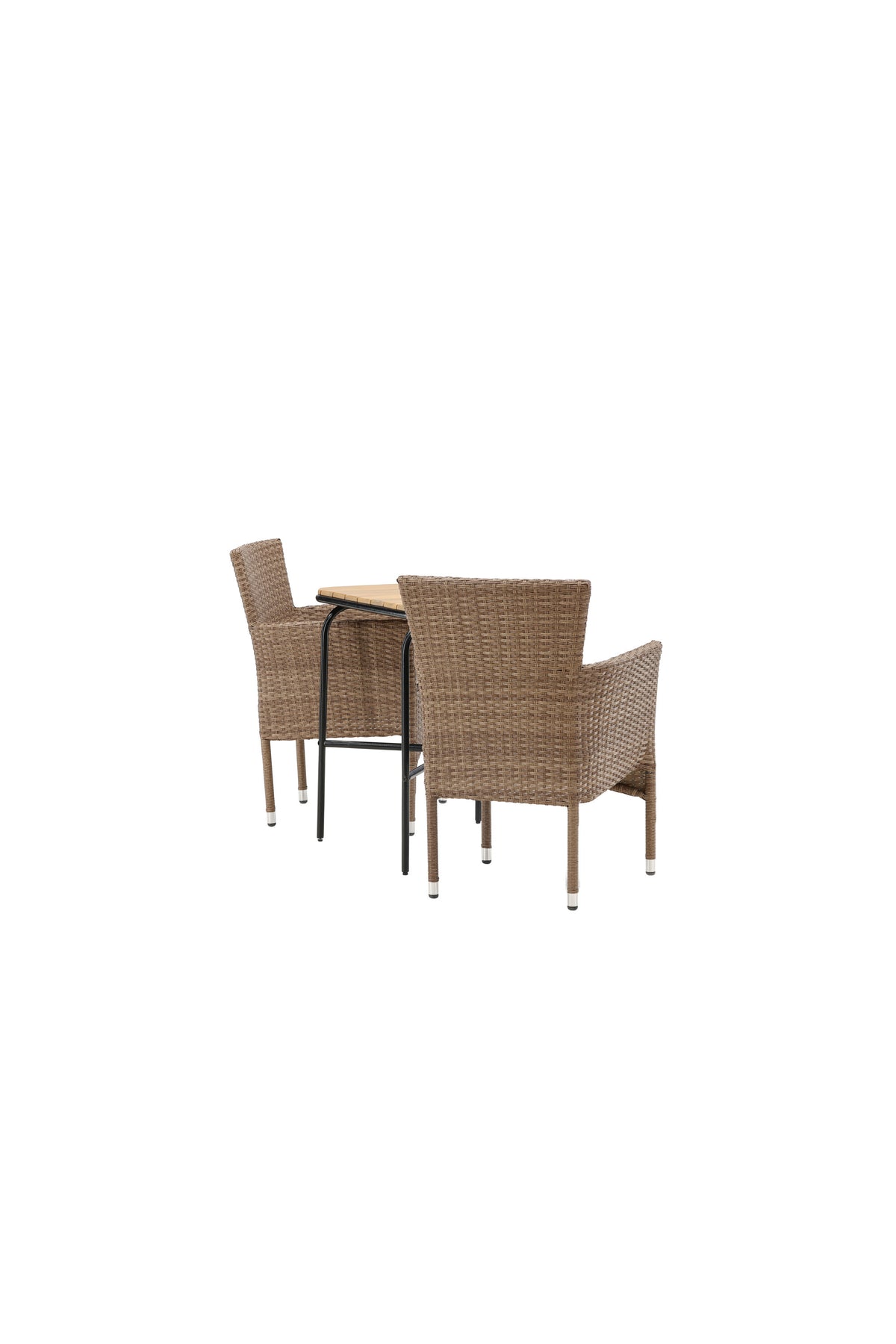 Holmbeck Rektangulär Matgrupp – Bord: 74x70x88 Stol: 60x86,5x58