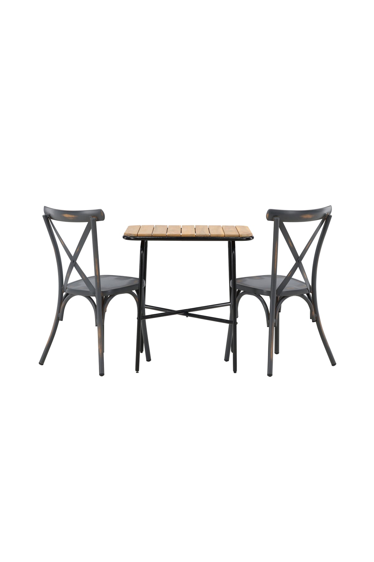 Holmbeck Rektangulär Matgrupp – Bord: 74x70x88 Stol: 48x88x48