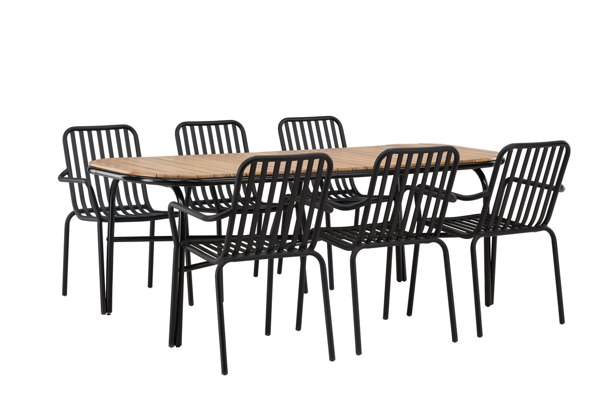 Holmbeck Matbord med Peking Stolarna
